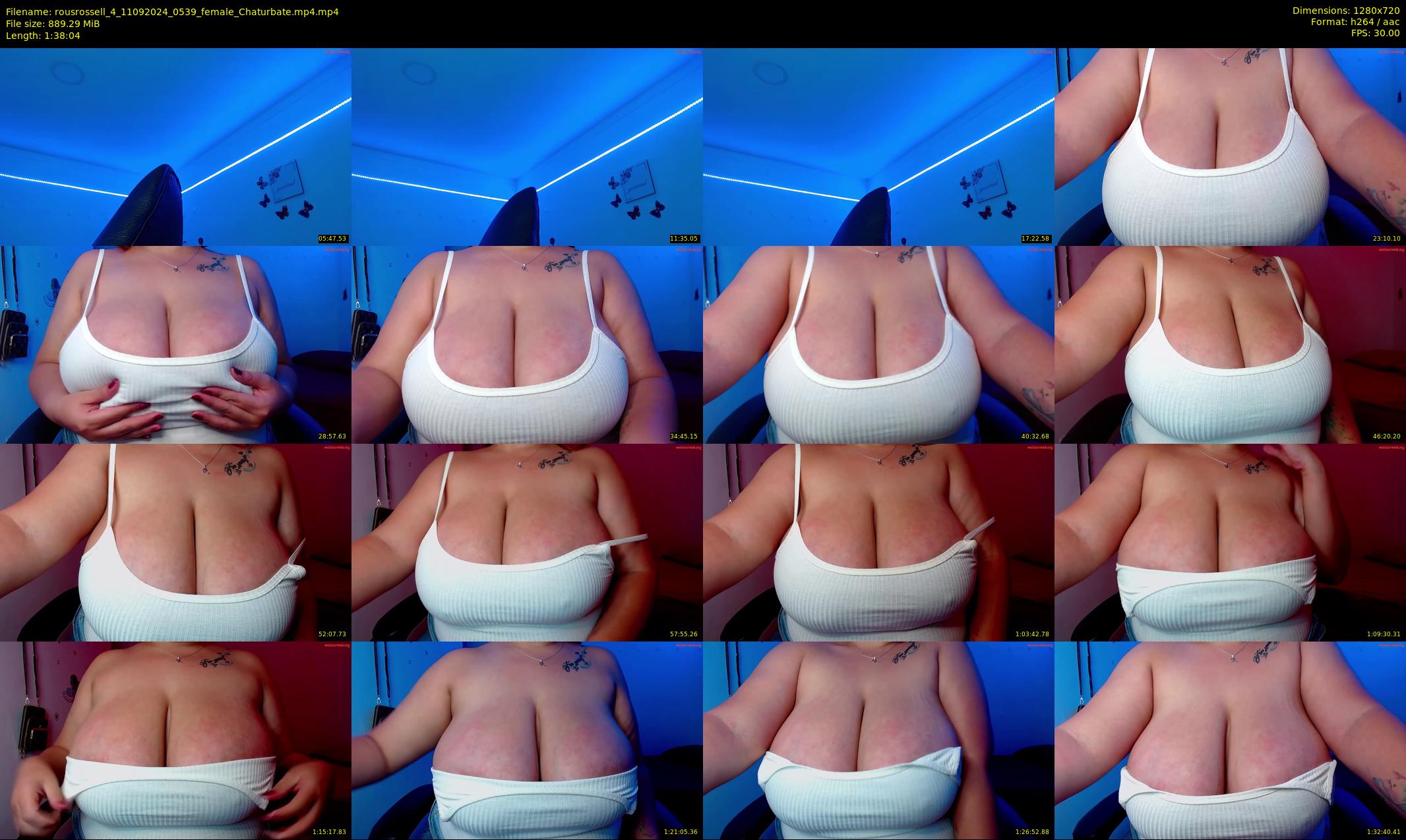 rousrossell_4 — 99 minute Chaturbate female cam show recording, 720p, Sep 11, 2024