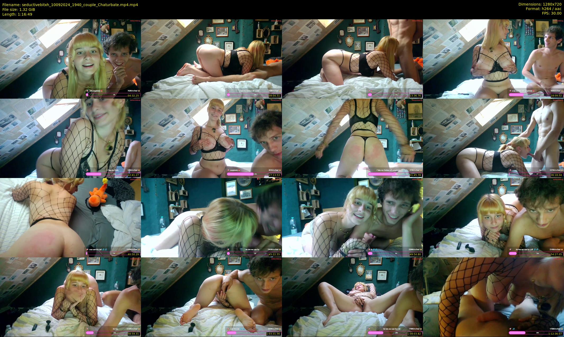 seductivebitxh — 77 minute Chaturbate couple cam show recording, 720p, Sep 10, 2024
