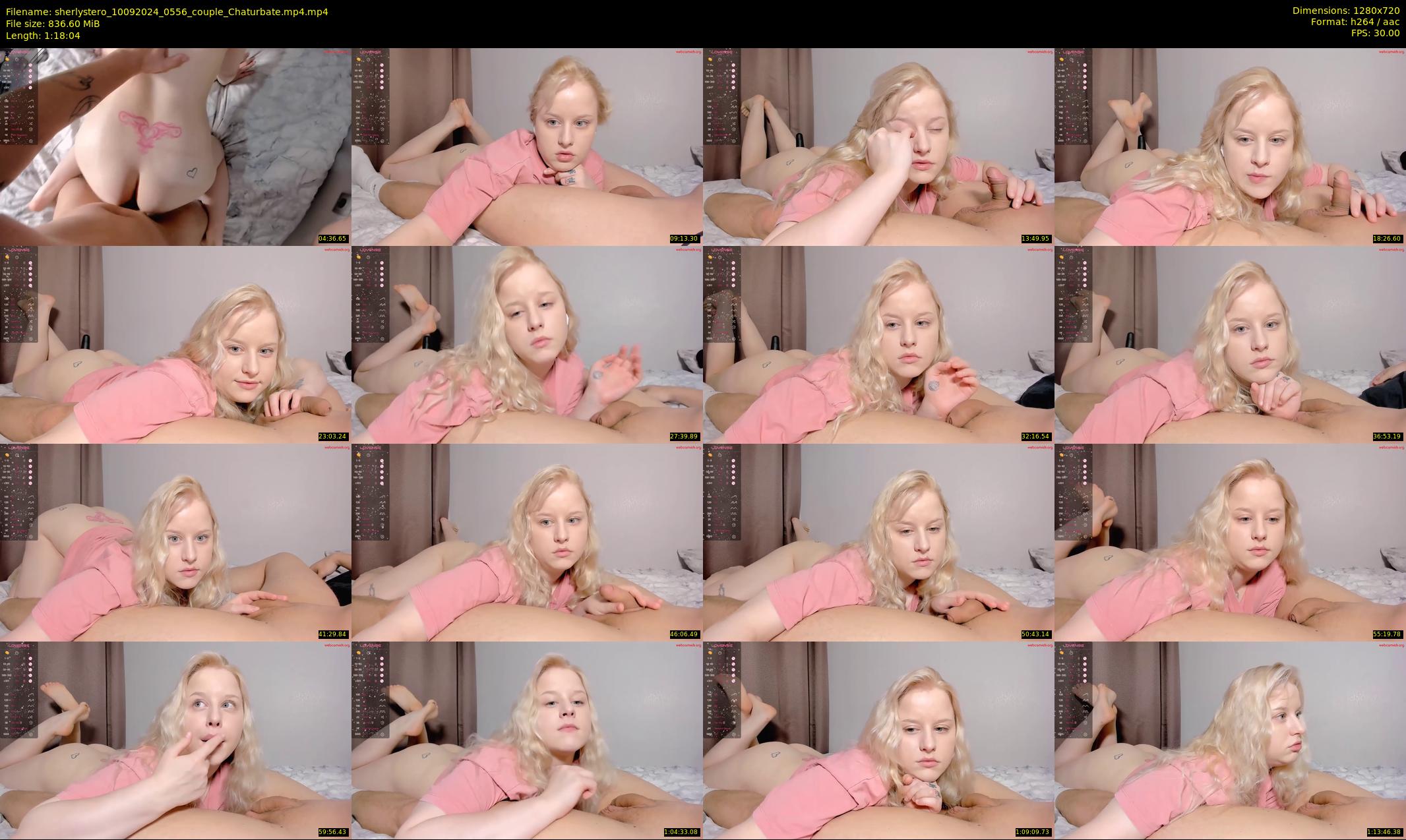 sherlystero — 79 minute Chaturbate couple cam show recording, 720p, Sep 10, 2024