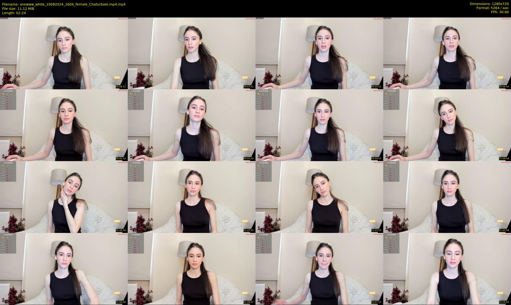 snowww_white — 3 minute Chaturbate female cam show recording, 720p, Sep 10, 2024