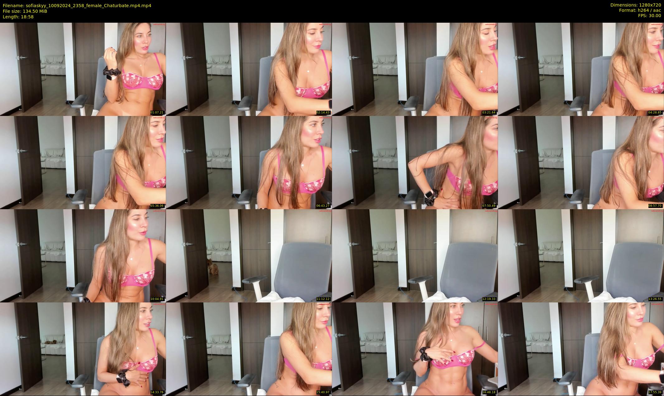 sofiaskyy — 19 minute Chaturbate female cam show recording, 720p, Sep 10, 2024