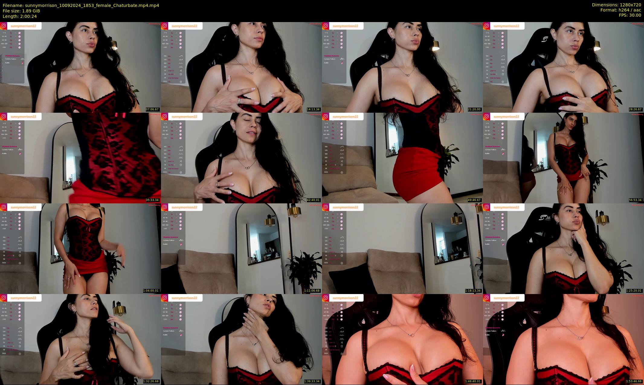 sunnymorrison — 121 minute Chaturbate female cam show recording, 720p, Sep 10, 2024