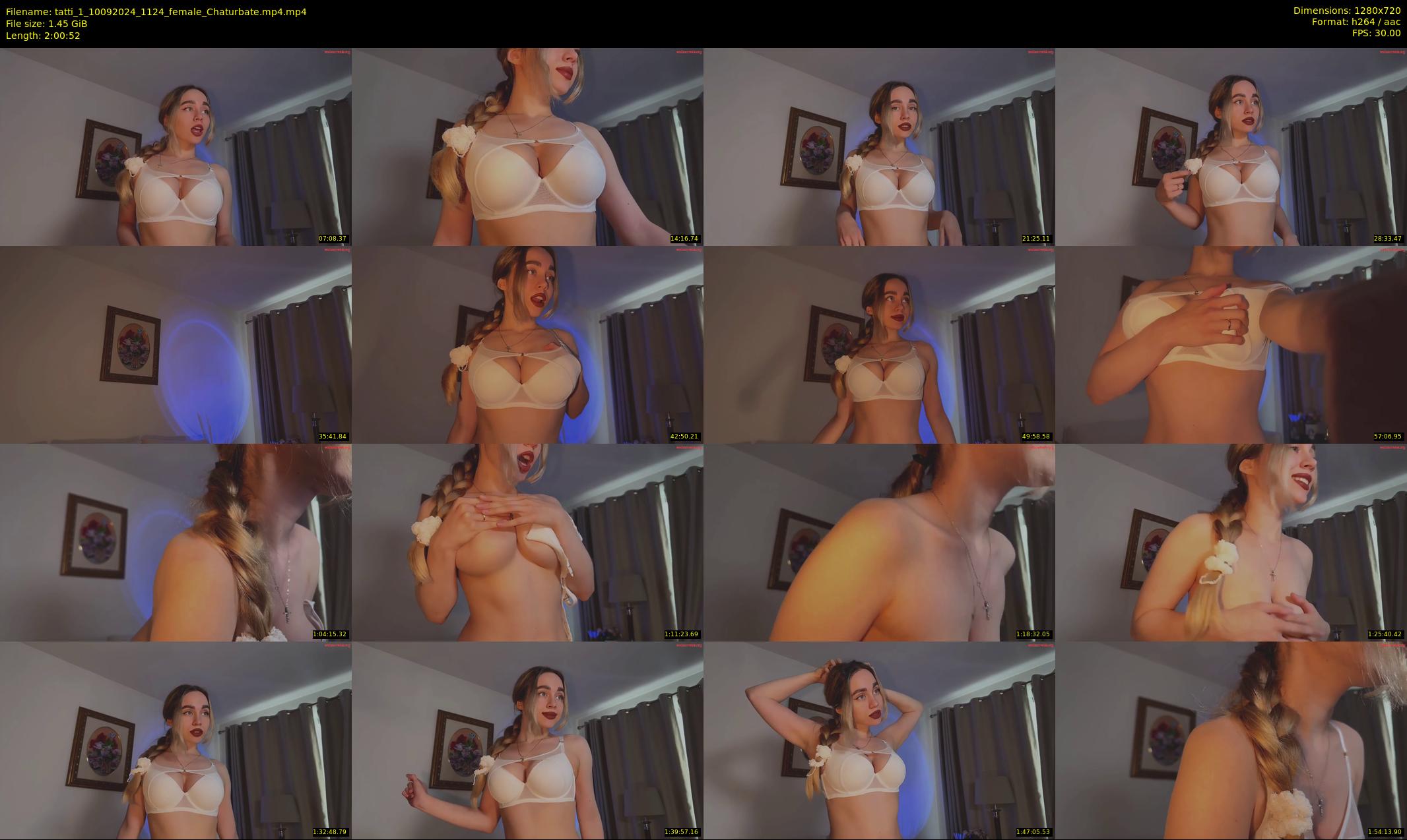 tatti_1 — 121 minute Chaturbate female cam show recording, 720p, Sep 10, 2024