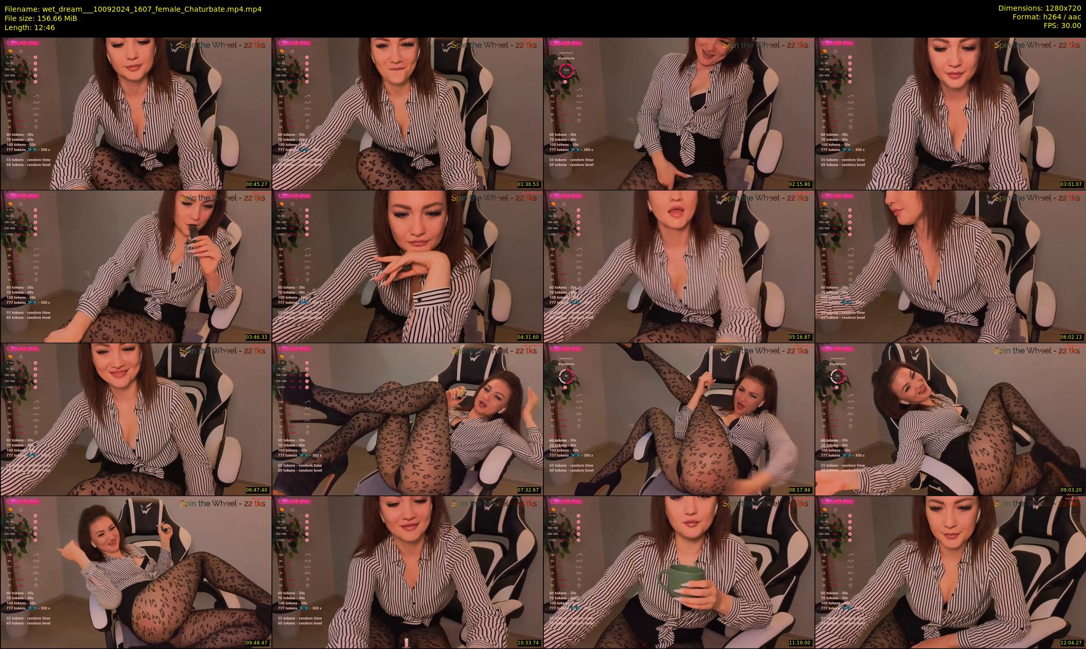 wet_dream__ — 13 minute Chaturbate female cam show recording, 720p, Sep 10, 2024
