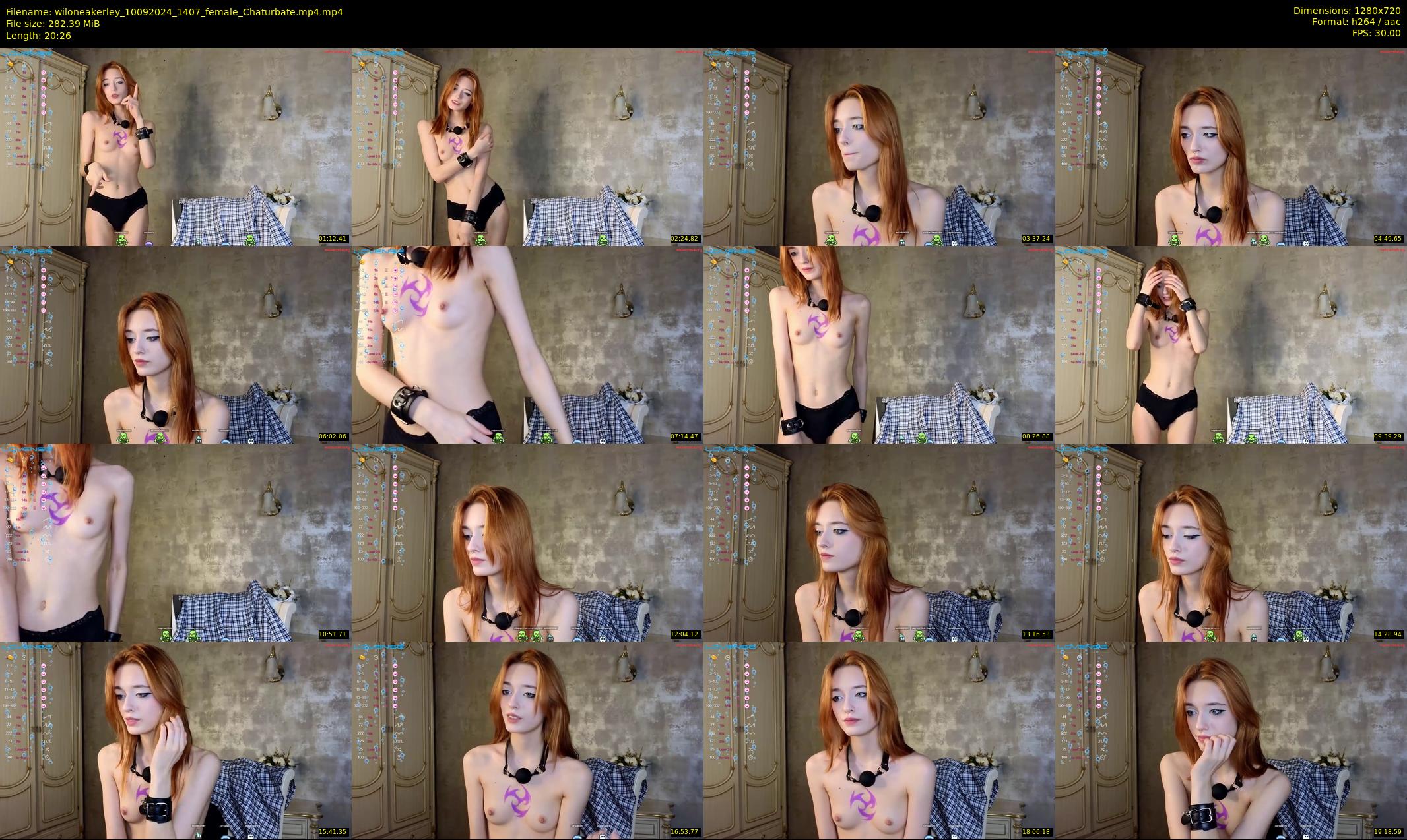 wiloneakerley — 21 minute Chaturbate female cam show recording, 720p, Sep 10, 2024