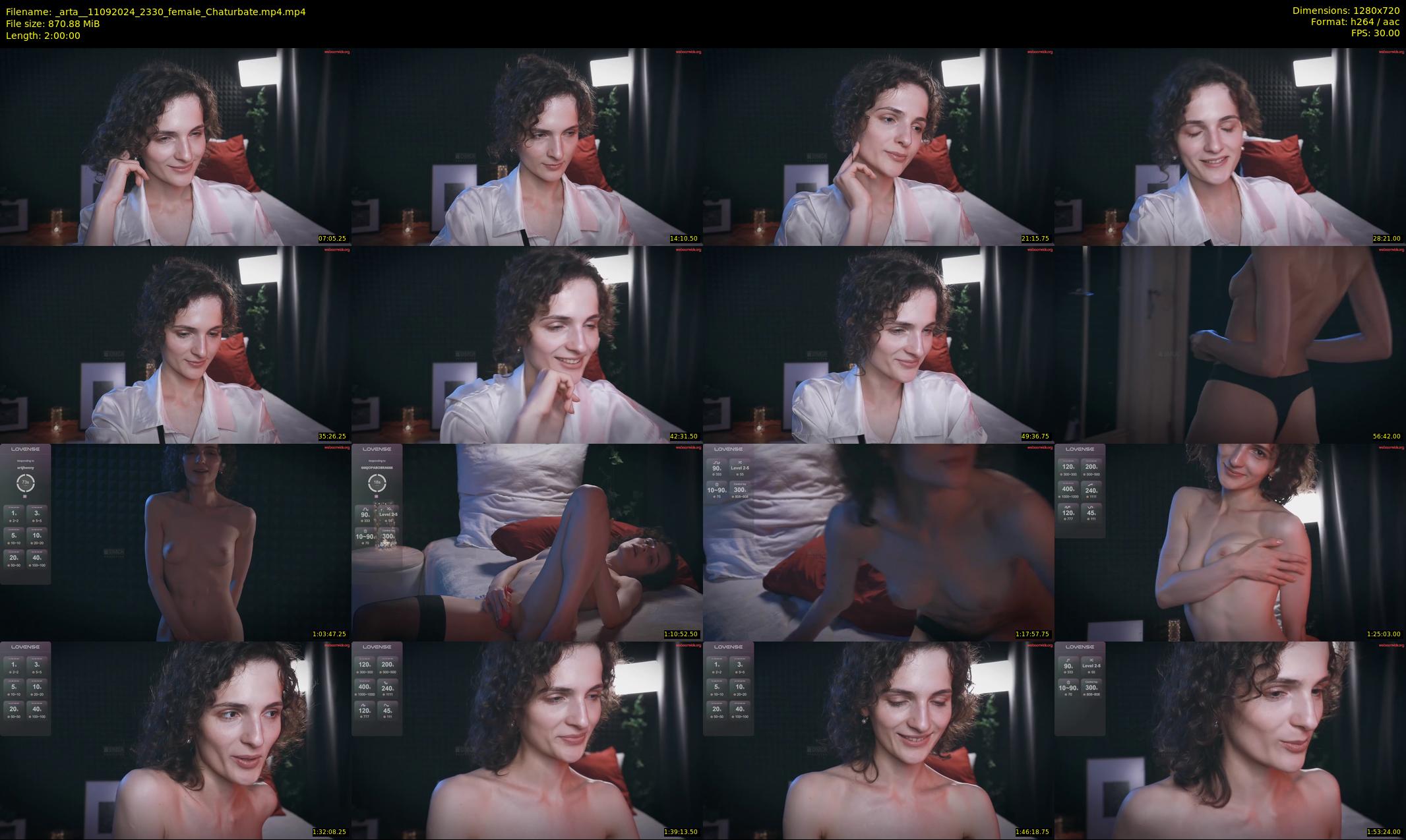 _arta_ — 120 minute Chaturbate female cam show recording, 720p, Sep 11, 2024