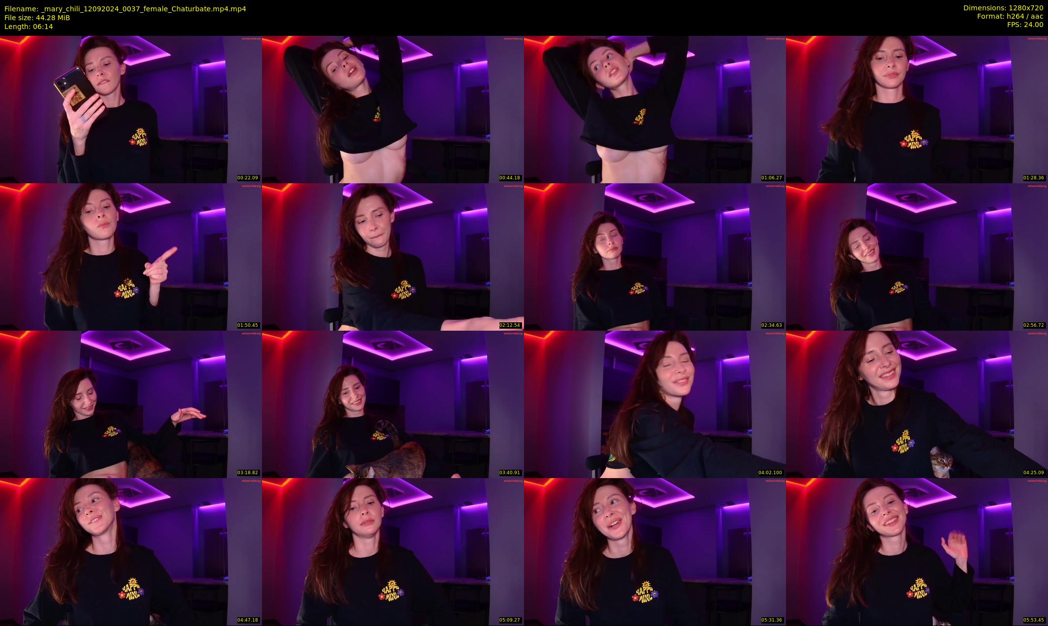 _mary_chili — 7 minute Chaturbate female cam show recording, 720p, Sep 12, 2024