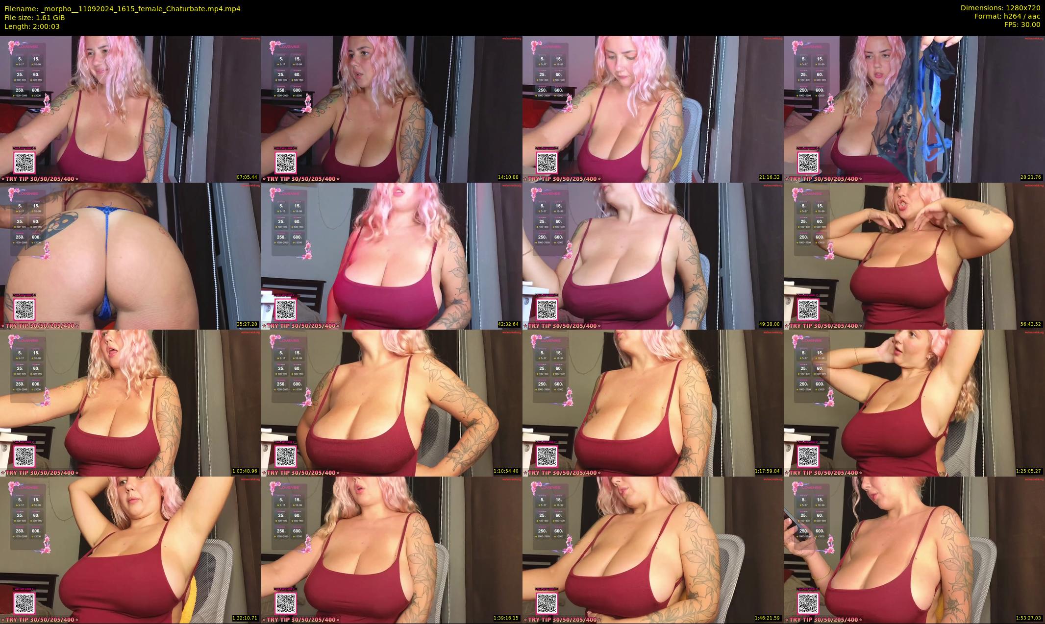 _morpho_ — 121 minute Chaturbate female cam show recording, 720p, Sep 11, 2024