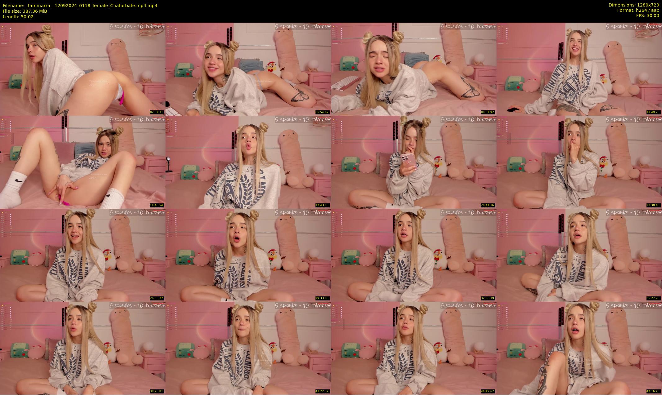 _tammarra_ — 51 minute Chaturbate female cam show recording, 720p, Sep 12, 2024