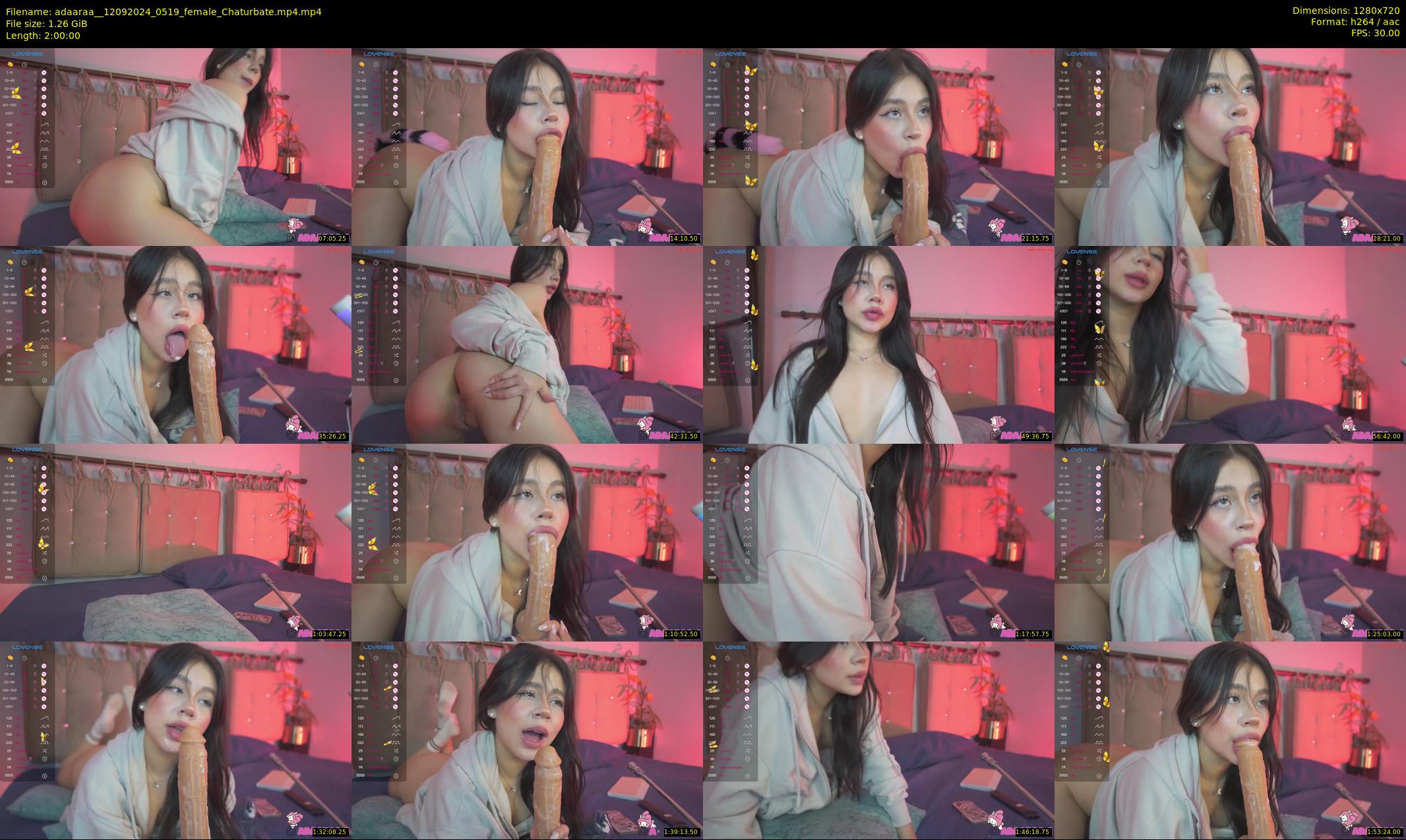 adaaraa_ — 120 minute Chaturbate female cam show recording, 720p, Sep 12, 2024