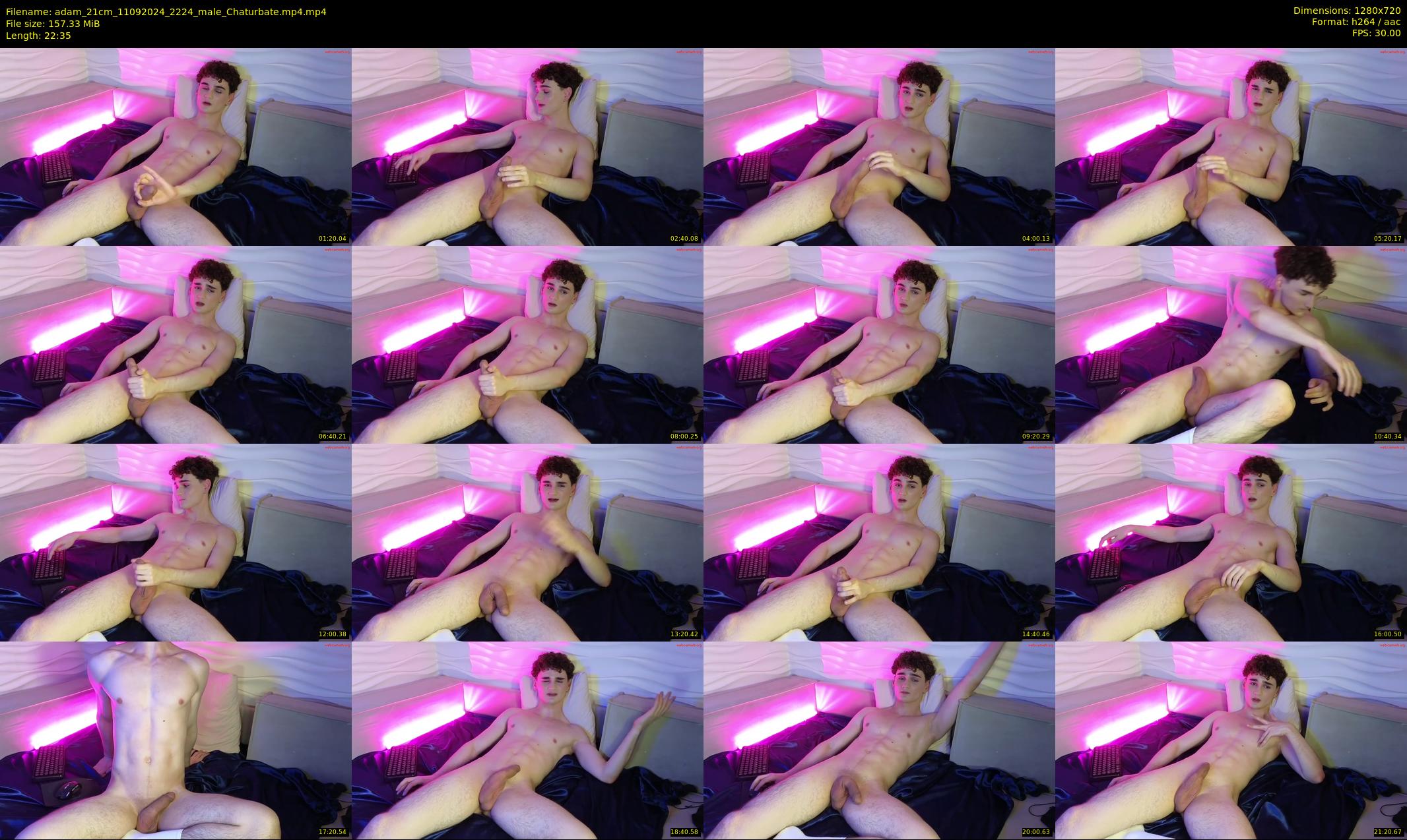adam_21cm — 23 minute Chaturbate male cam show recording, 720p, Sep 11, 2024