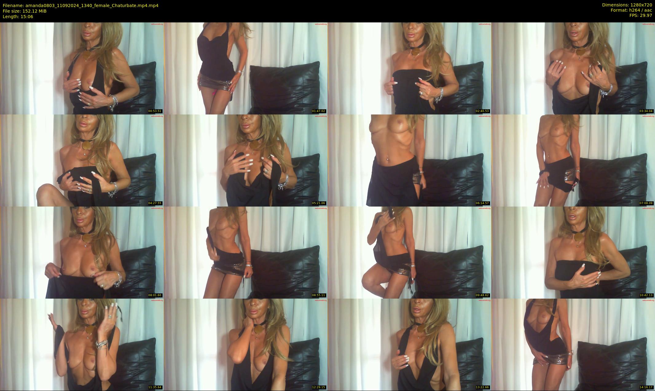 amanda0803 — 16 minute Chaturbate female cam show recording, 720p, Sep 11, 2024