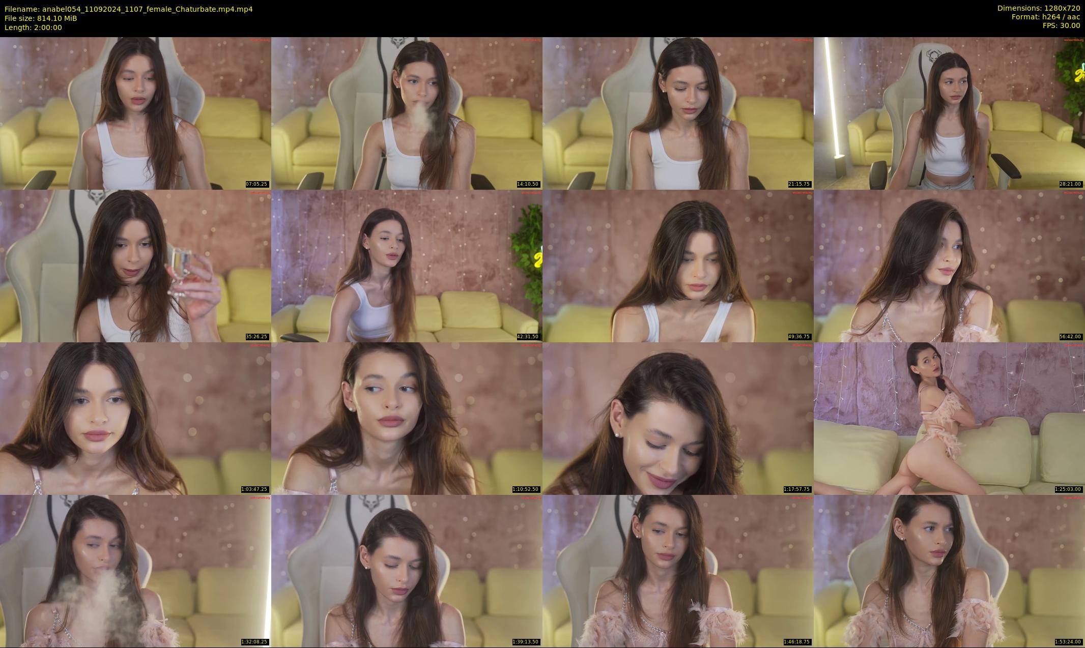 anabel054 — 120 minute Chaturbate female cam show recording, 720p, Sep 11, 2024