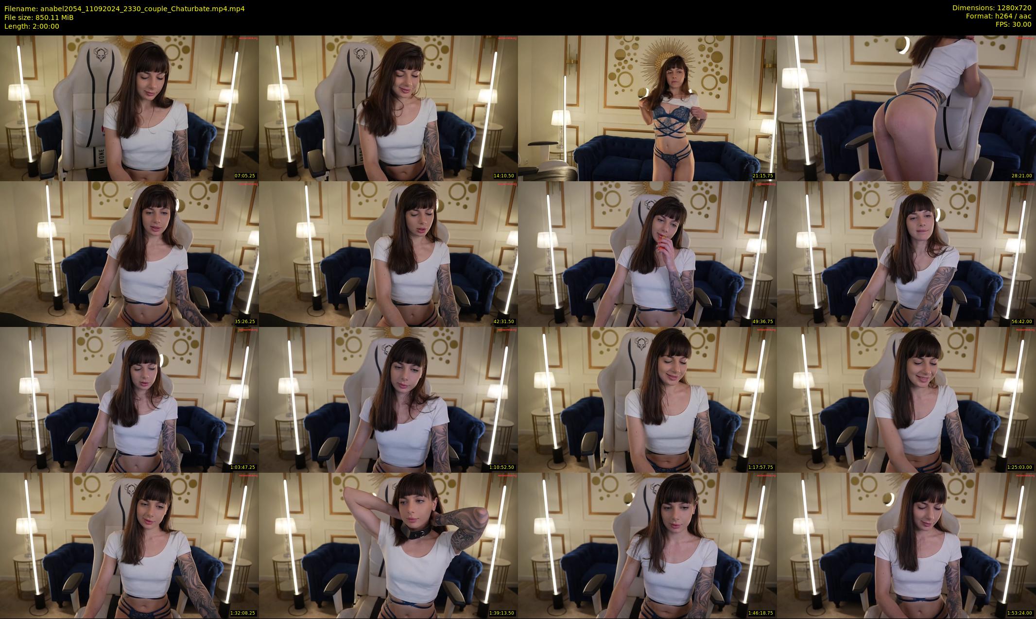anabel2054 — 120 minute Chaturbate female cam show recording, 720p, Sep 11, 2024