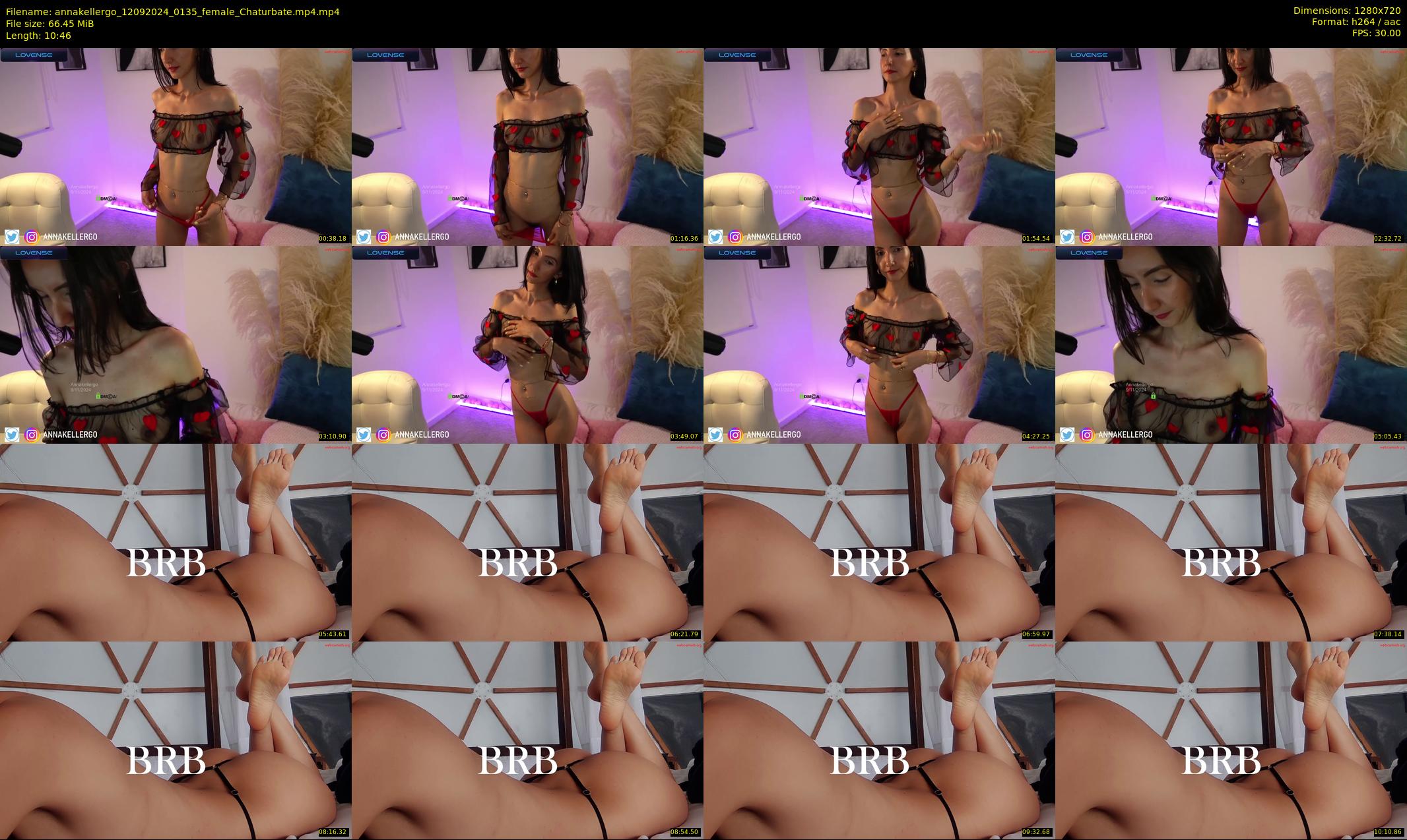 annakellergo — 11 minute Chaturbate female cam show recording, 720p, Sep 12, 2024