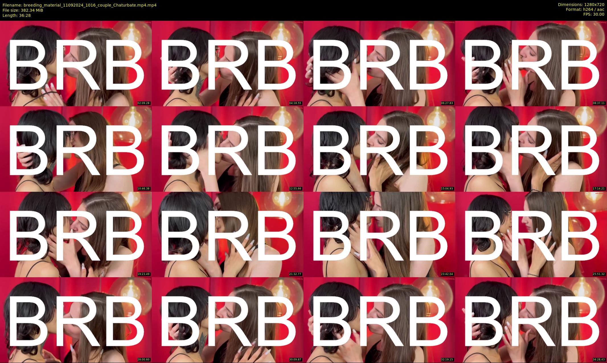 breeding_material — 37 minute Chaturbate female cam show recording, 720p, Sep 11, 2024