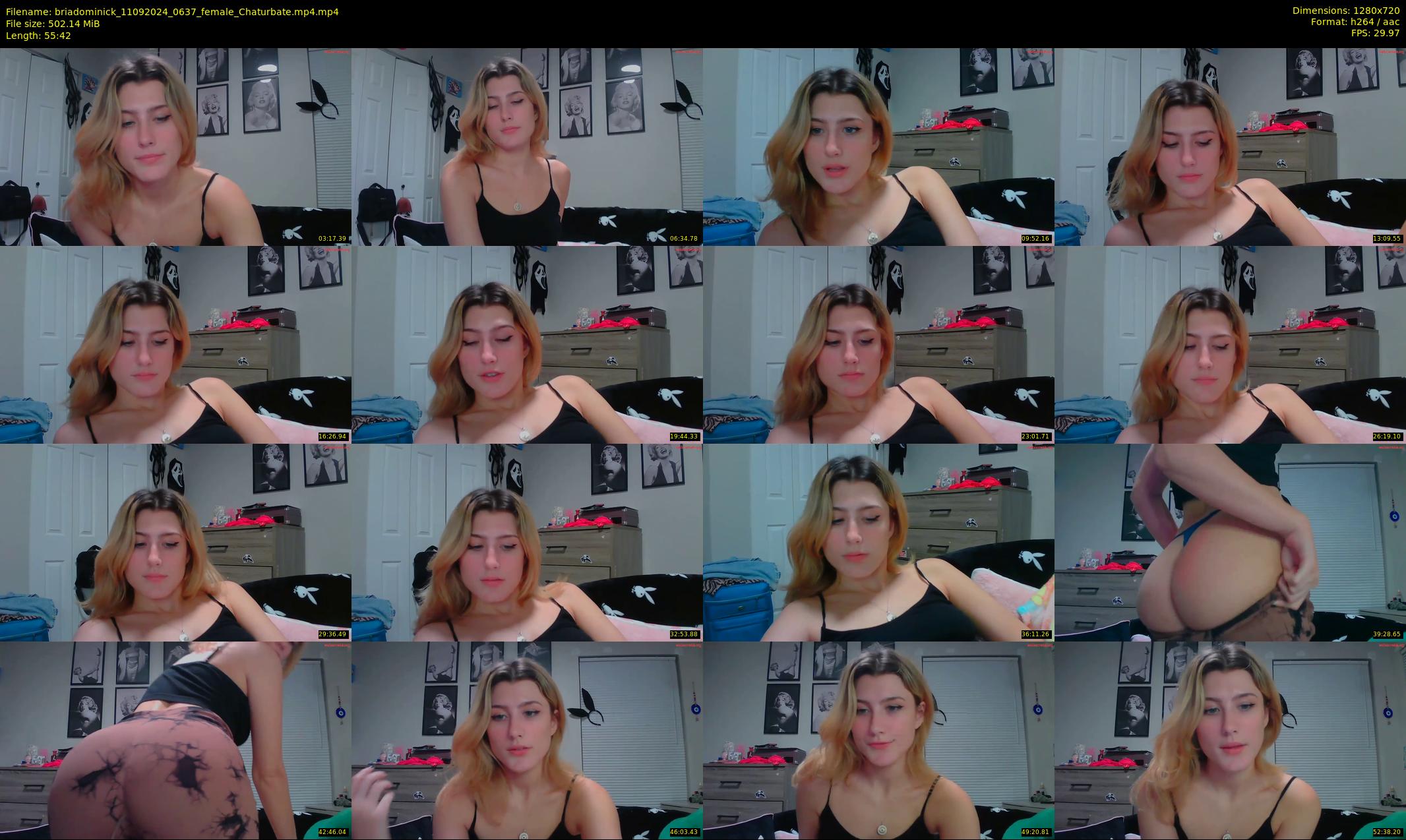 briadominick — 56 minute Chaturbate couple cam show recording, 720p, Sep 11, 2024