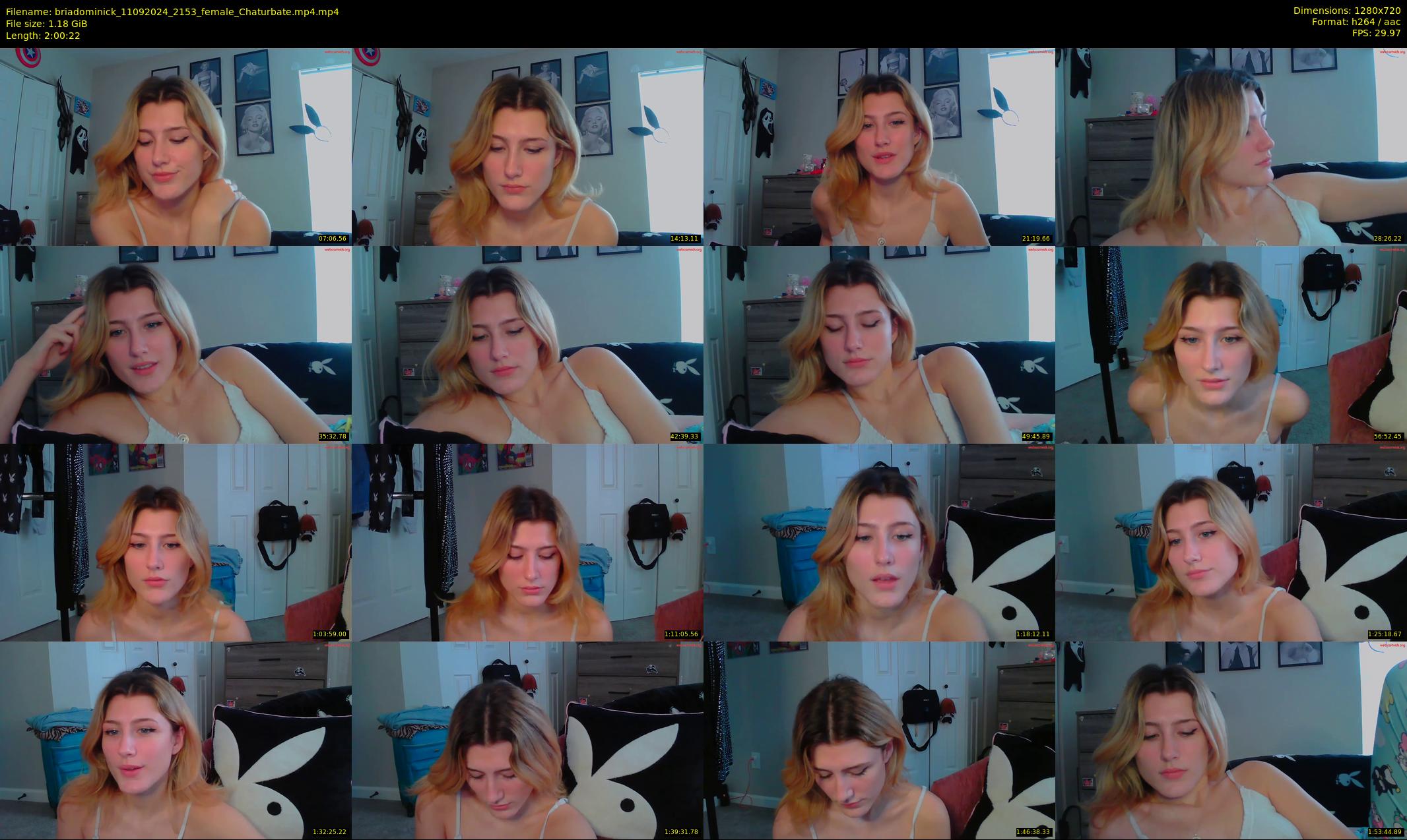 briadominick — 121 minute Chaturbate couple cam show recording, 720p, Sep 11, 2024