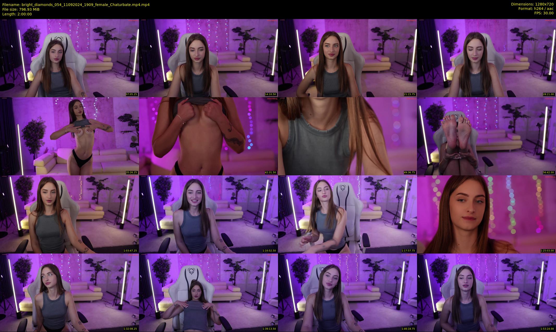 bright_diamonds_054 — 120 minute Chaturbate couple cam show recording, 720p, Sep 11, 2024