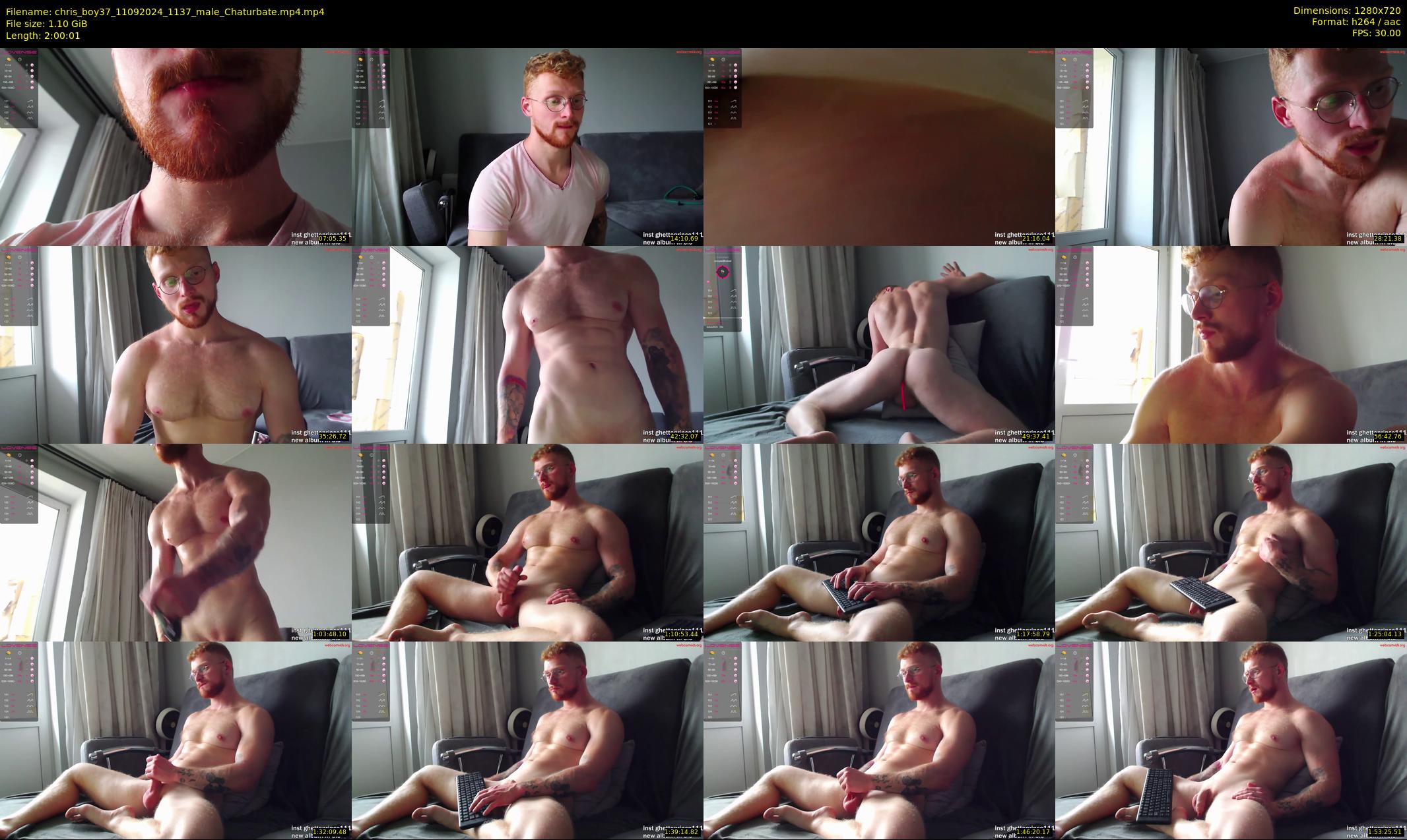 chris_boy37 — 121 minute Chaturbate male cam show recording, 720p, Sep 11, 2024