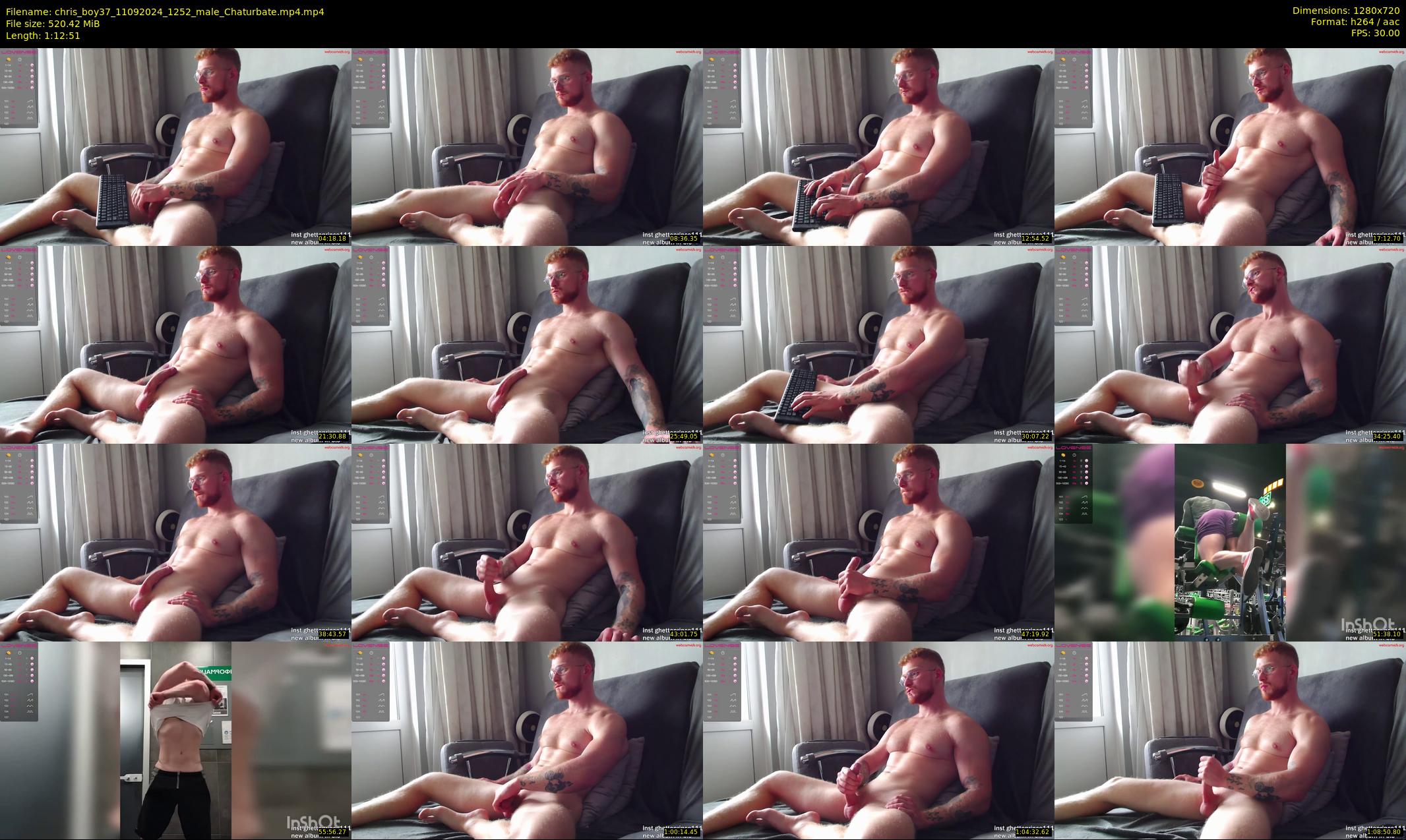 chris_boy37 — 73 minute Chaturbate male cam show recording, 720p, Sep 11, 2024