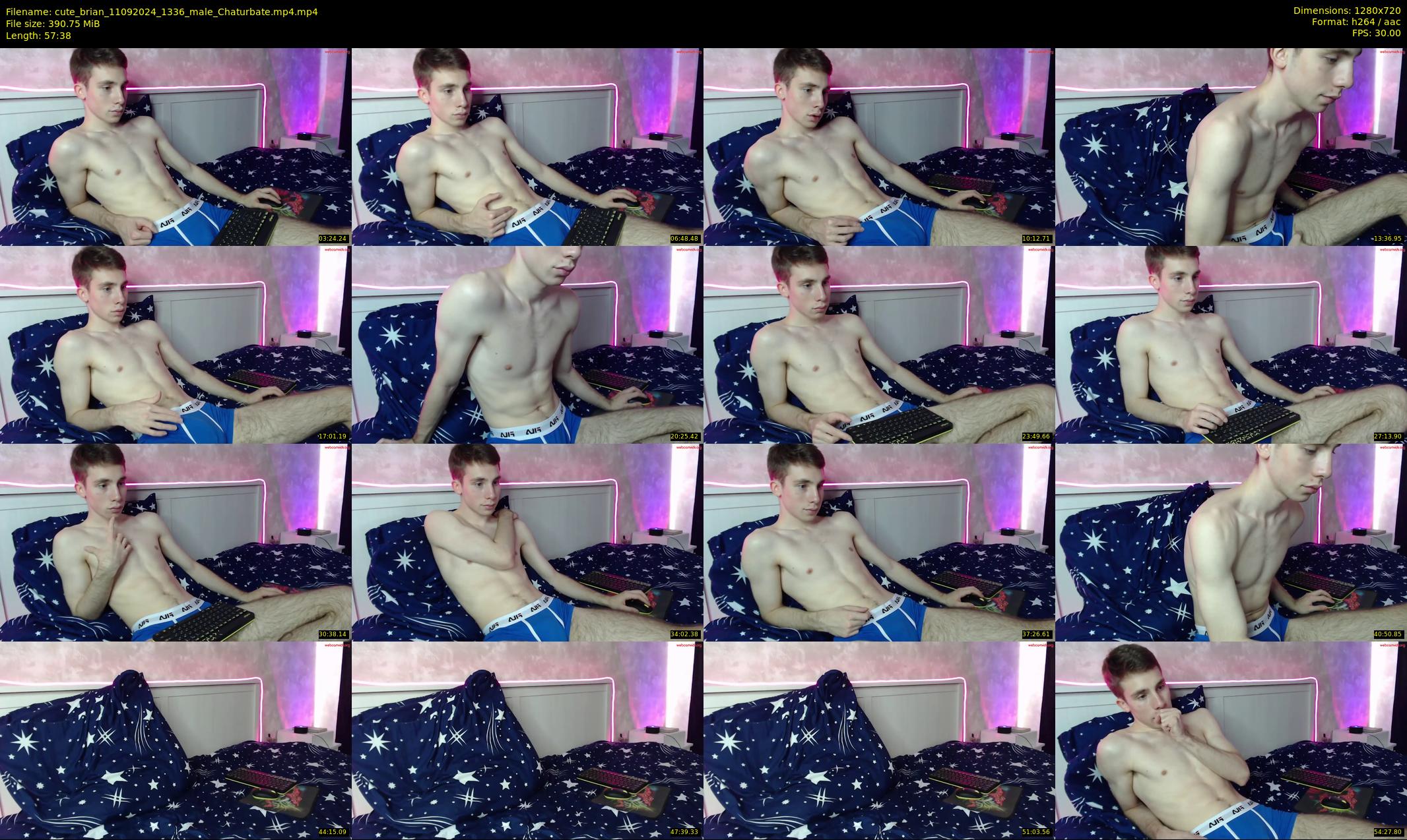 cute_brian — 58 minute Chaturbate male cam show recording, 720p, Sep 11, 2024