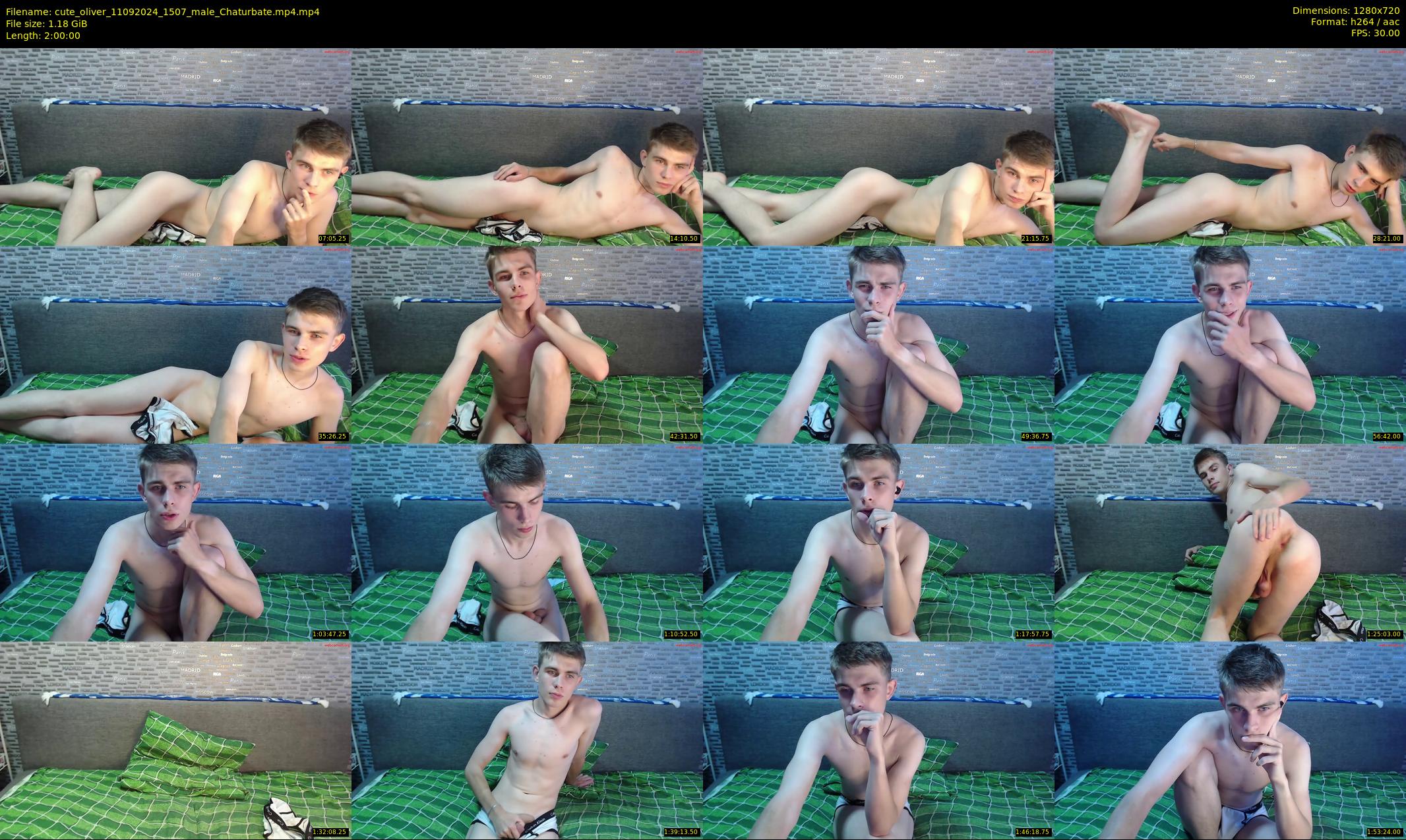 cute_oliver — 120 minute Chaturbate male cam show recording, 720p, Sep 11, 2024