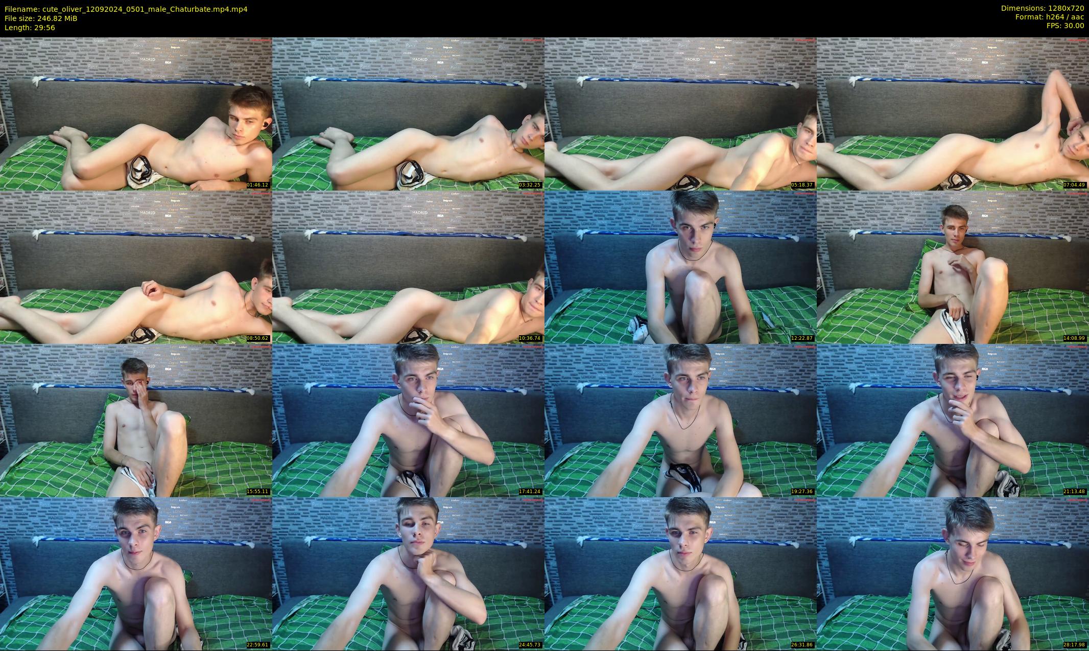 cute_oliver — 30 minute Chaturbate male cam show recording, 720p, Sep 12, 2024