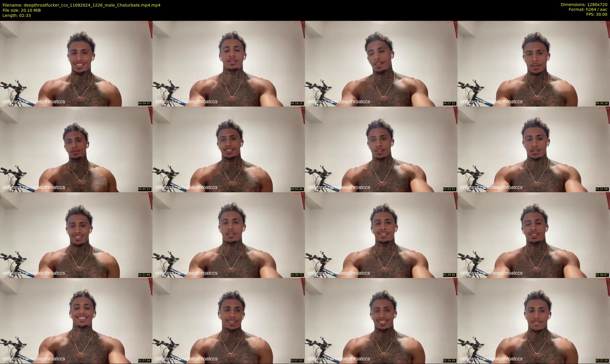 deepthroatfucker_ccs — 3 minute Chaturbate male cam show recording, 720p, Sep 11, 2024