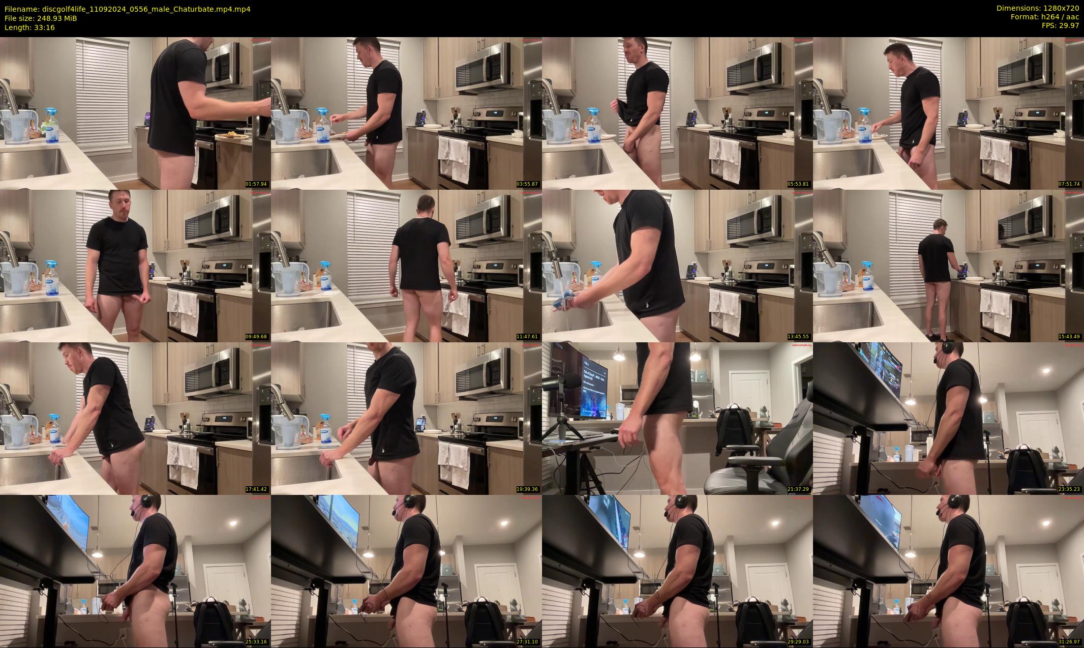 discgolf4life — 34 minute Chaturbate male cam show recording, 720p, Sep 11, 2024