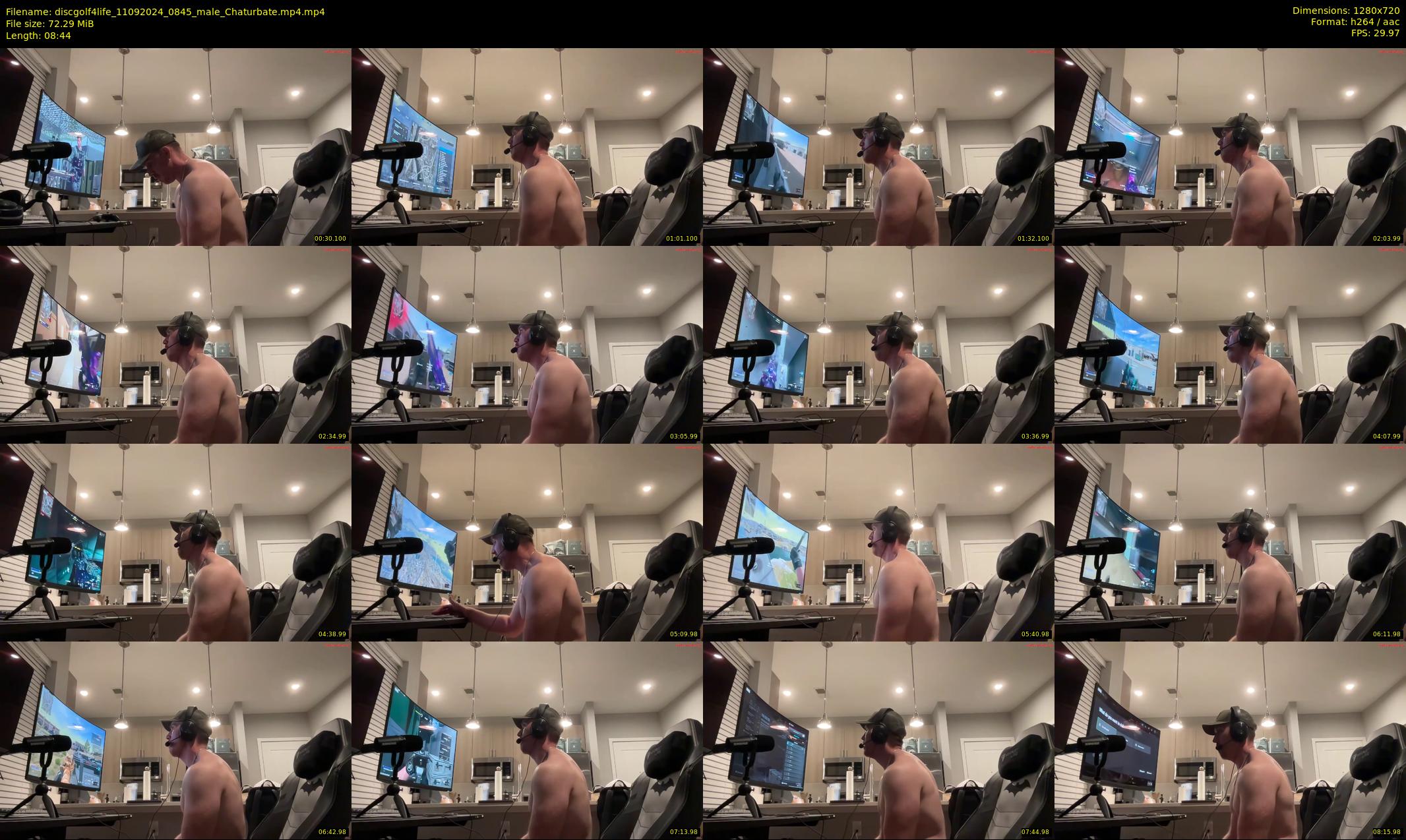 discgolf4life — 9 minute Chaturbate male cam show recording, 720p, Sep 11, 2024