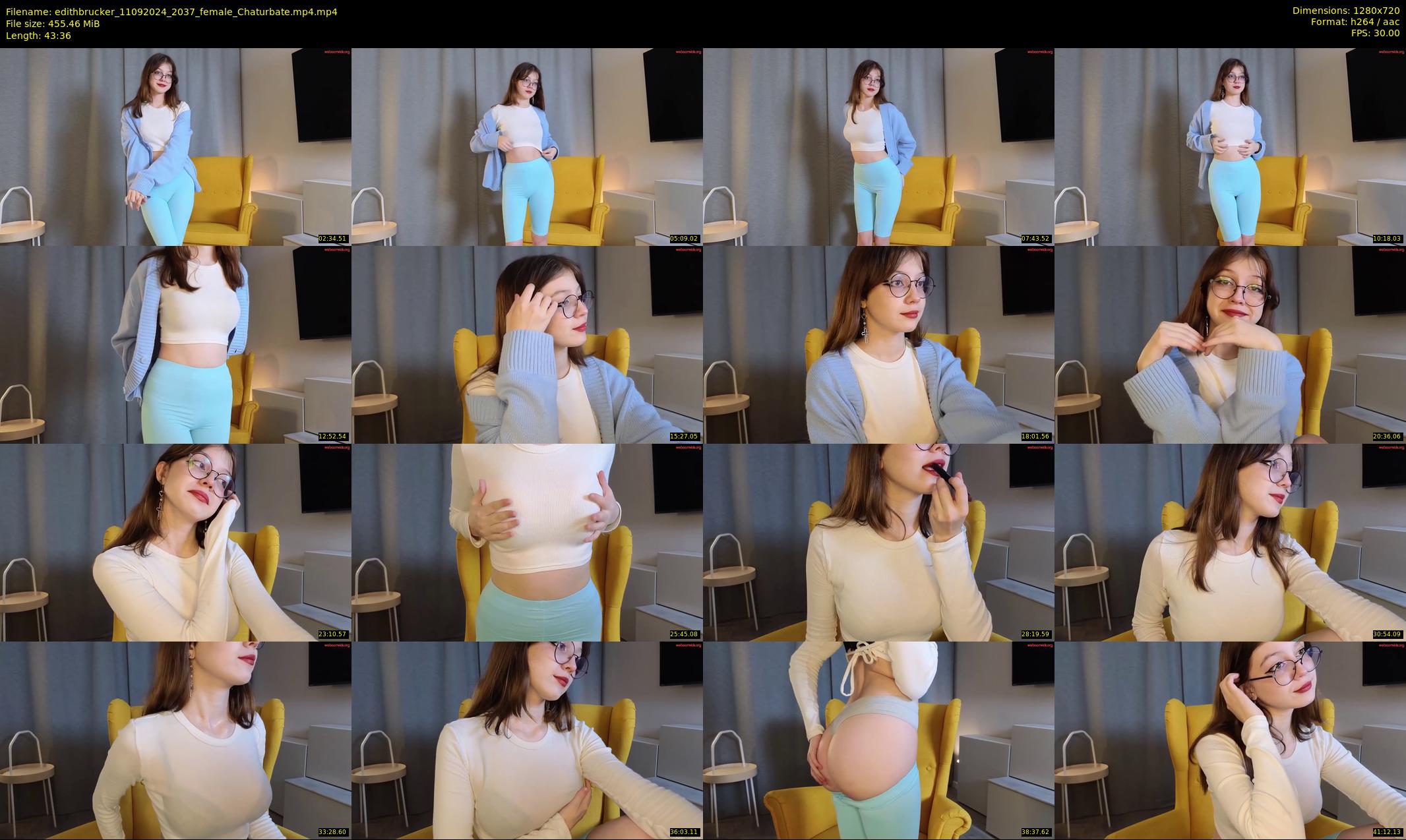 edithbrucker — 44 minute Chaturbate female cam show recording, 720p, Sep 11, 2024