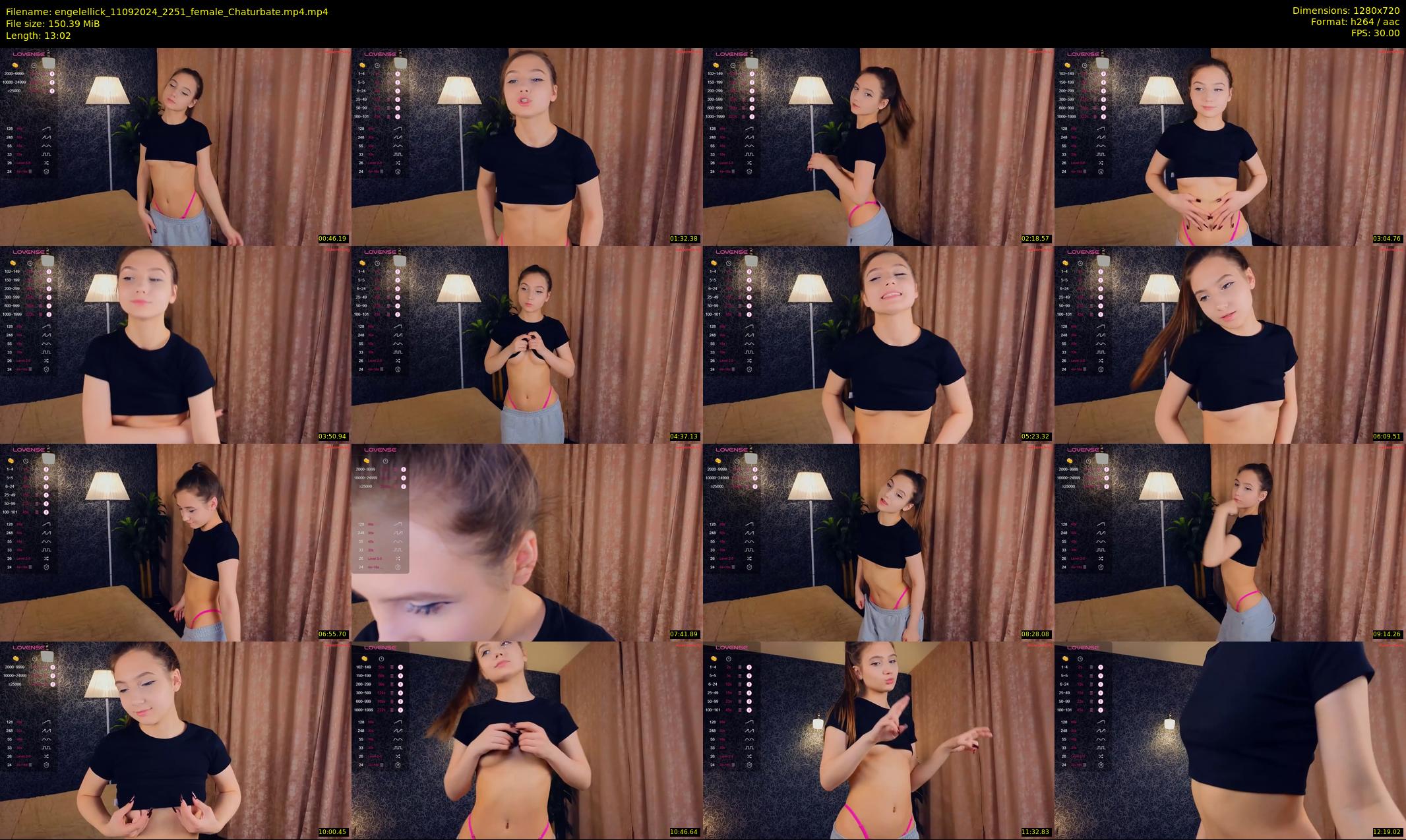 engelellick — 14 minute Chaturbate female cam show recording, 720p, Sep 11, 2024