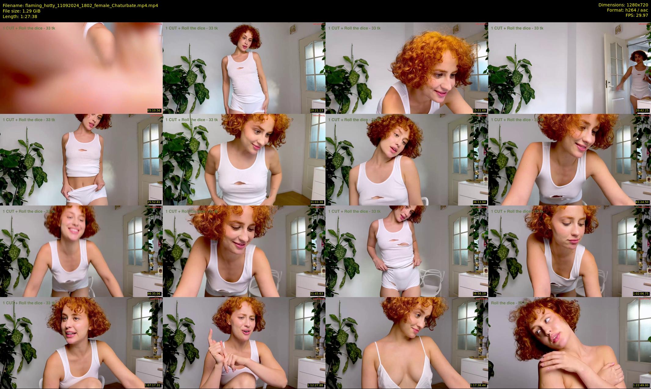 flaming_hotty — 88 minute Chaturbate female cam show recording, 720p, Sep 11, 2024