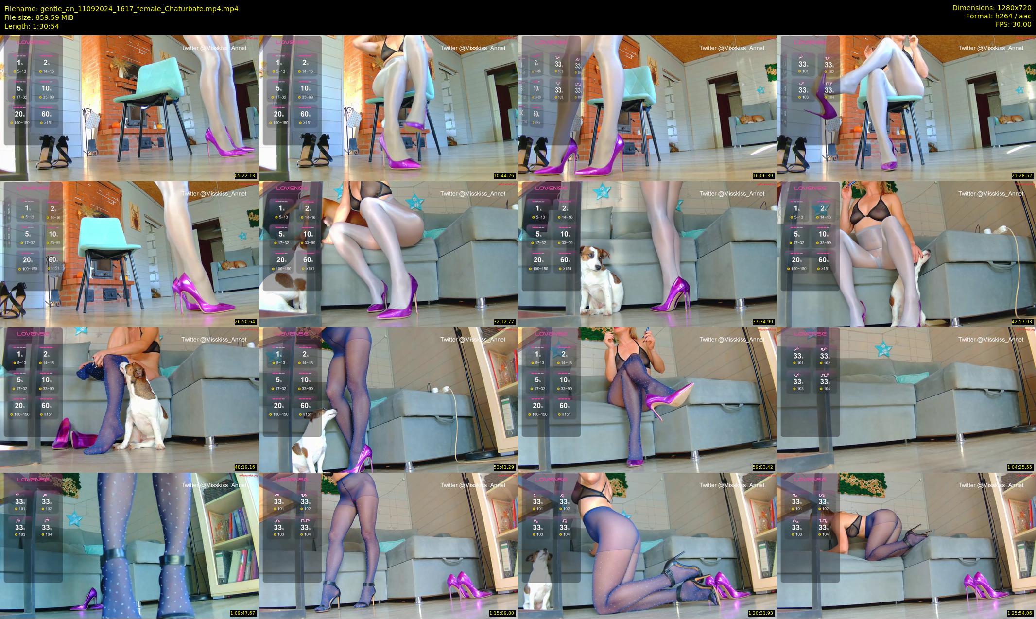 gentle_an — 91 minute Chaturbate female cam show recording, 720p, Sep 11, 2024