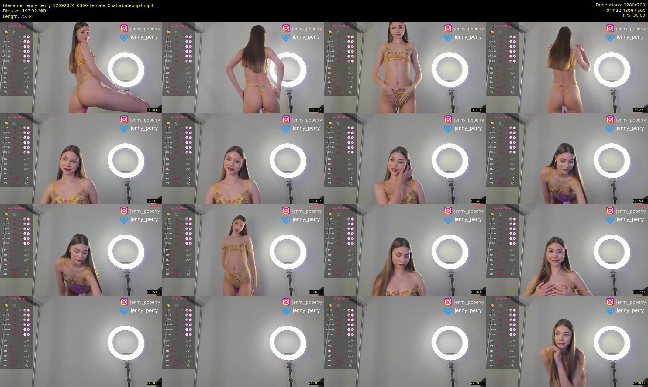 jenny_perry — 26 minute Chaturbate female cam show recording, 720p, Sep 12, 2024