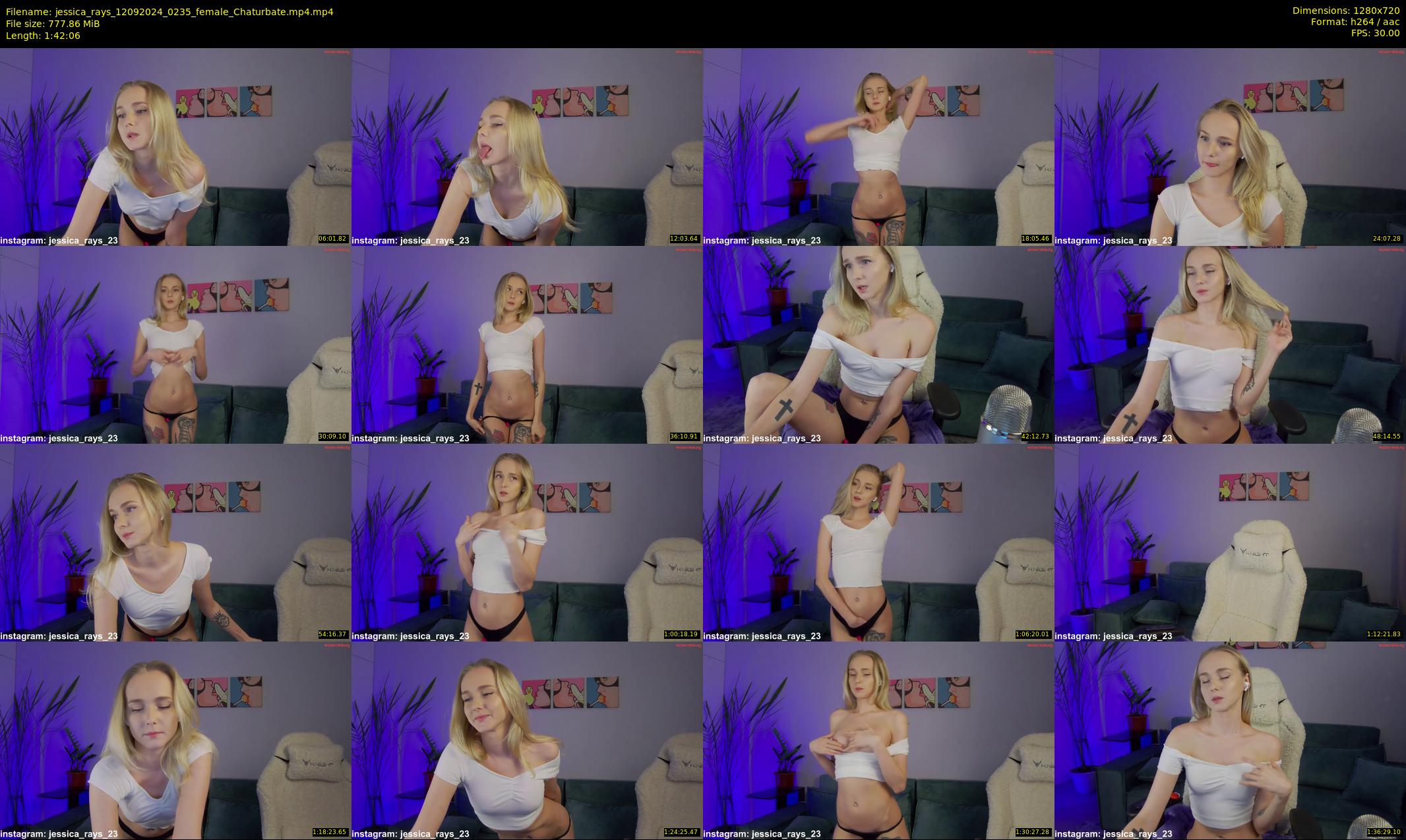 jessica_rays — 103 minute Chaturbate couple cam show recording, 720p, Sep 12, 2024