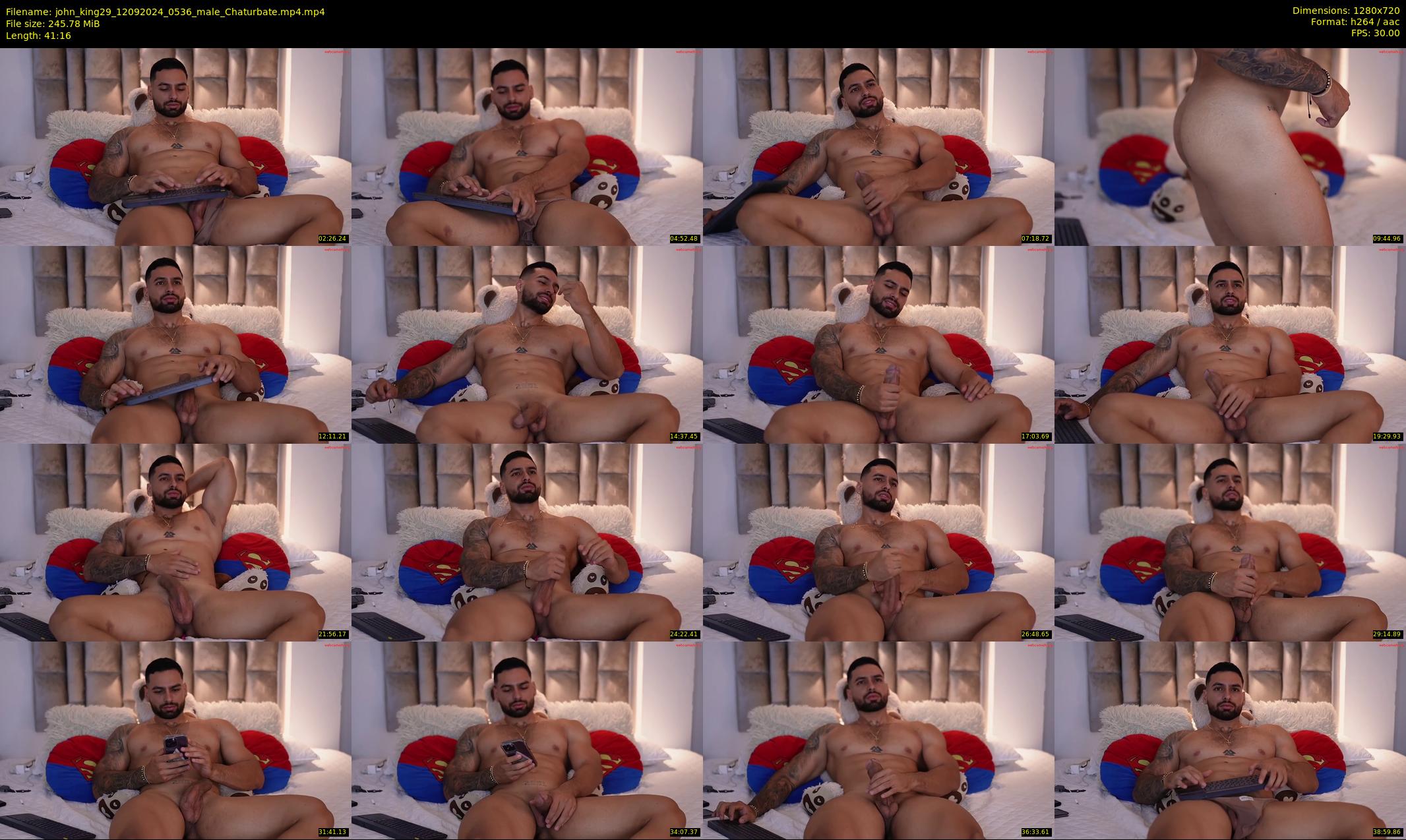 john_king29 — 42 minute Chaturbate male cam show recording, 720p, Sep 12, 2024