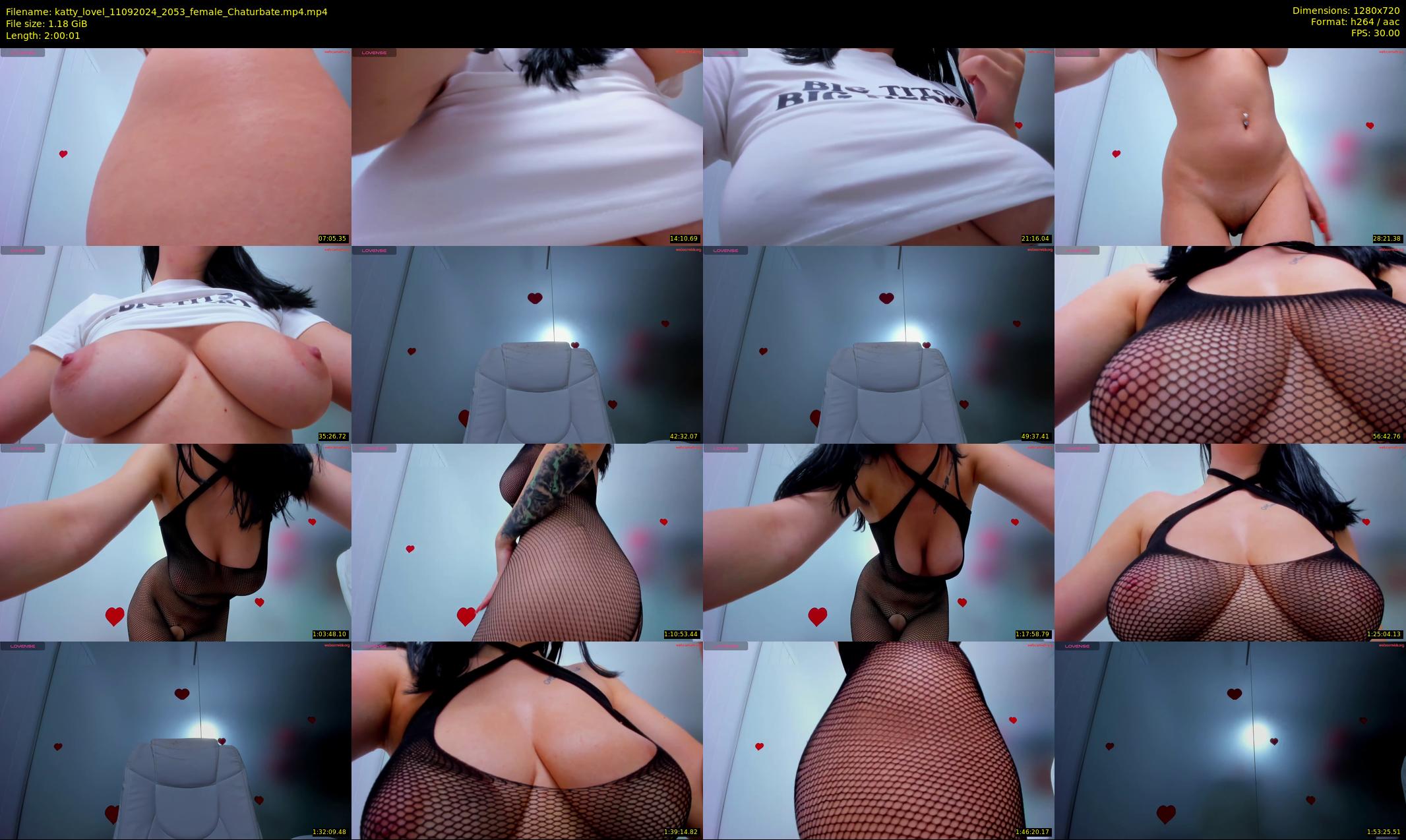 katty_lovel — 121 minute Chaturbate female cam show recording, 720p, Sep 11, 2024