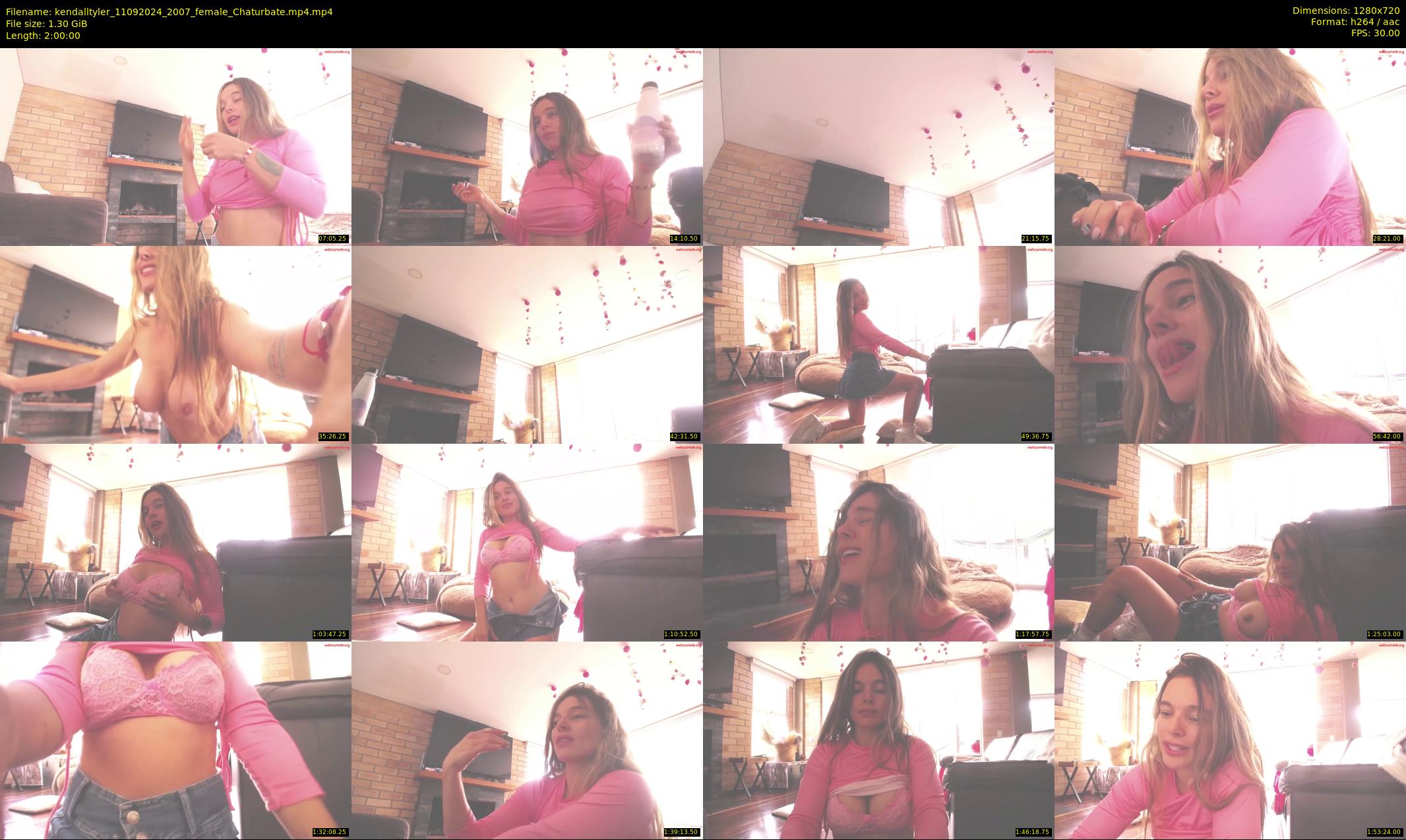 kendalltyler — 120 minute Chaturbate female cam show recording, 720p, Sep 11, 2024