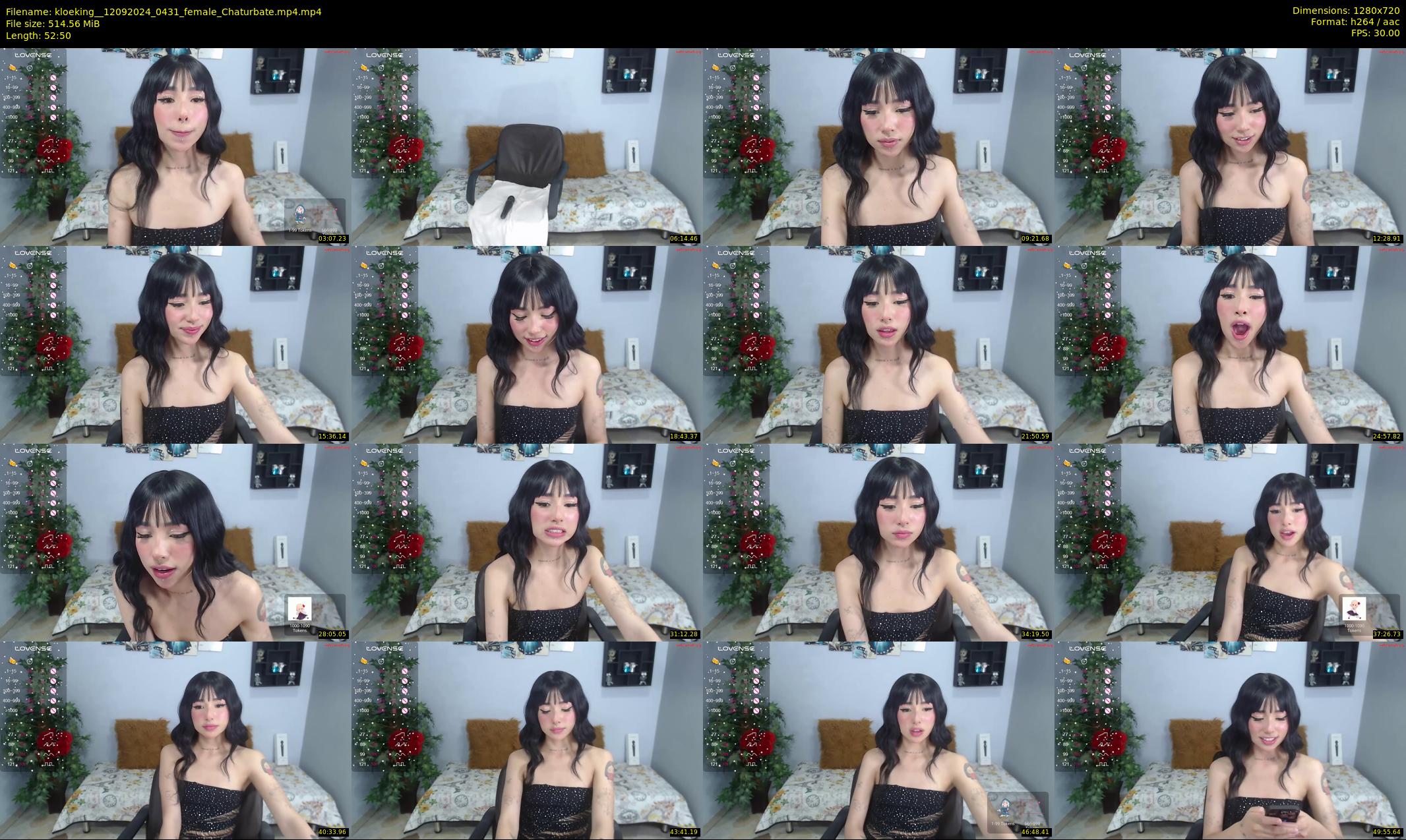 kloeking_ — 53 minute Chaturbate female cam show recording, 720p, Sep 12, 2024