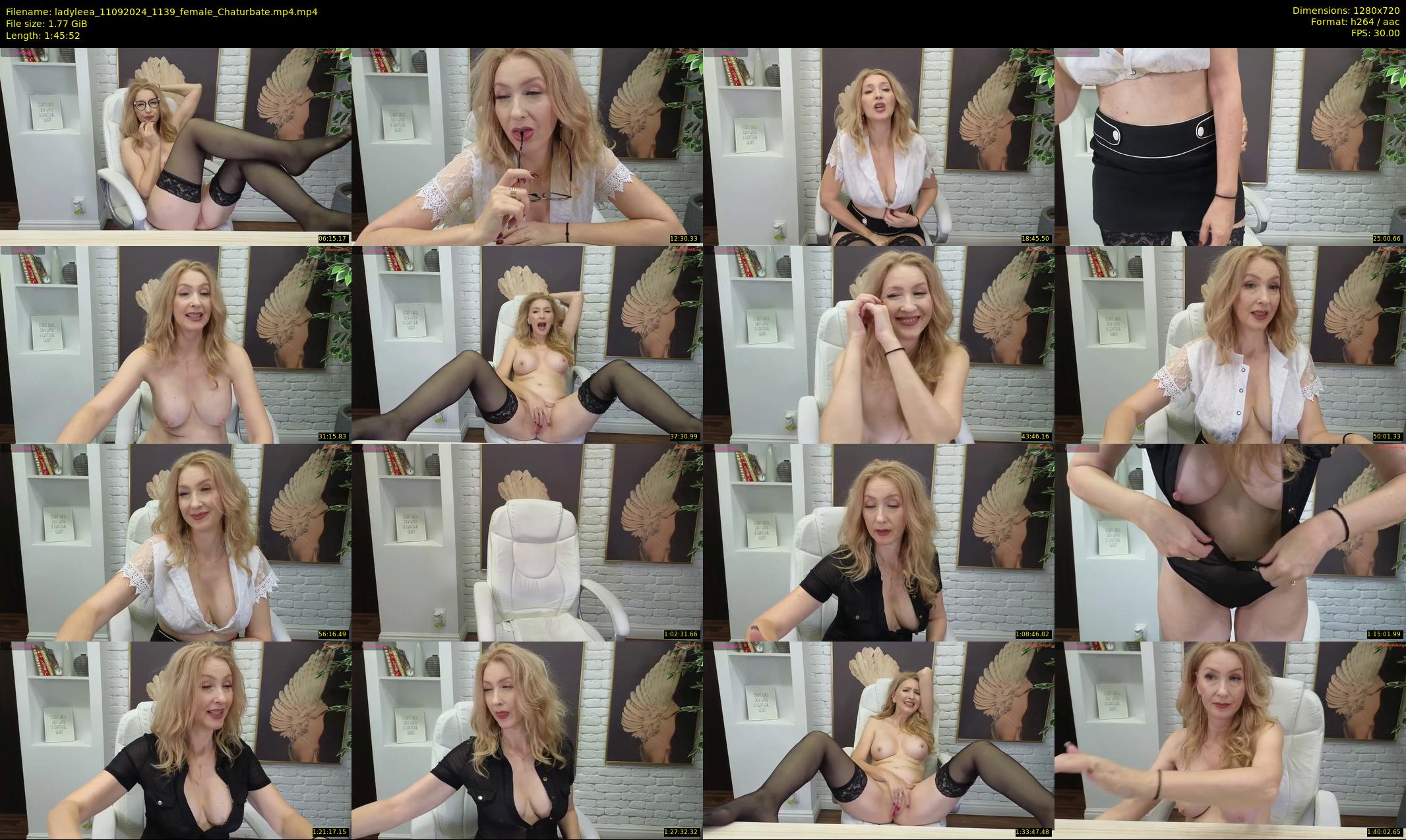 ladyleea — 106 minute Chaturbate female cam show recording, 720p, Sep 11, 2024