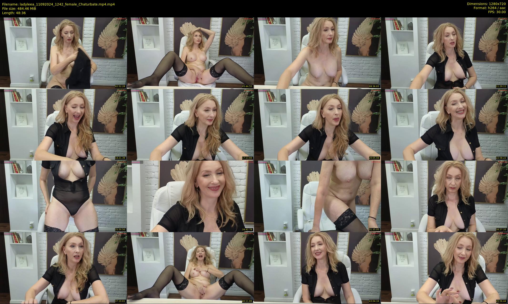 ladyleea — 49 minute Chaturbate female cam show recording, 720p, Sep 11, 2024