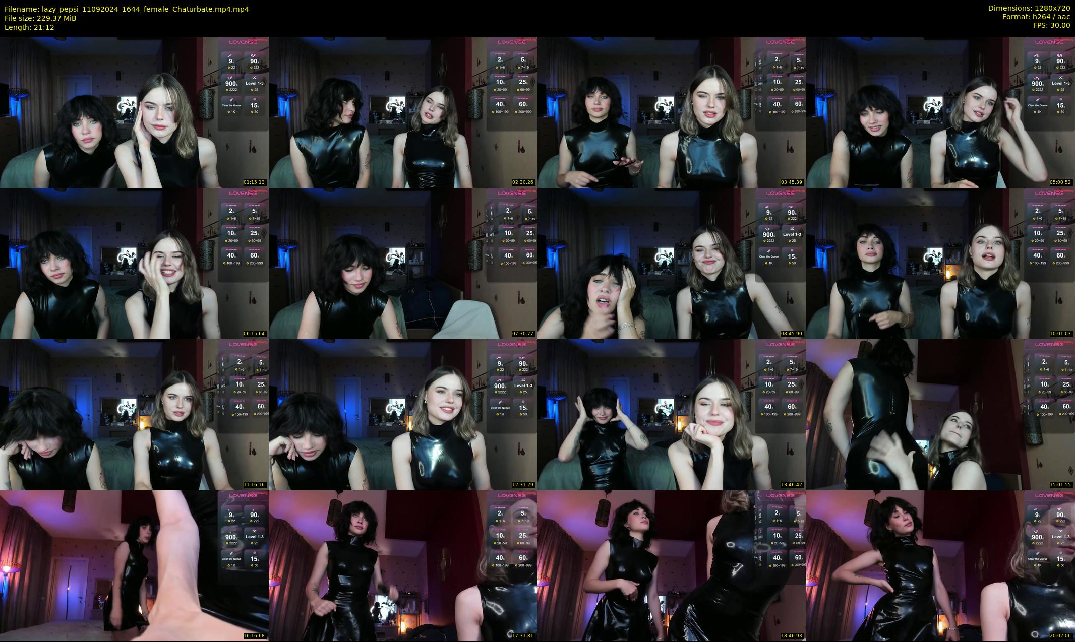 lazy_pepsi — 22 minute Chaturbate female cam show recording, 720p, Sep 11, 2024