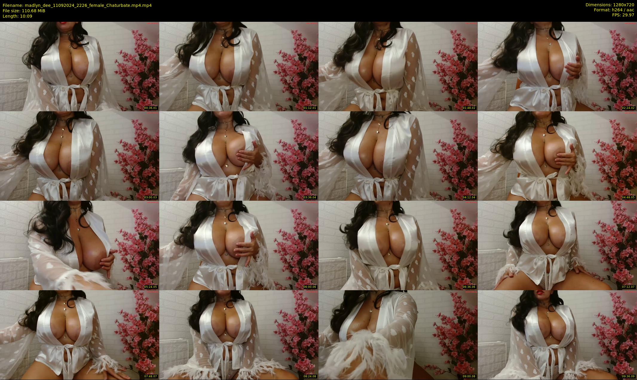 madlyn_dee — 11 minute Chaturbate female cam show recording, 720p, Sep 11, 2024