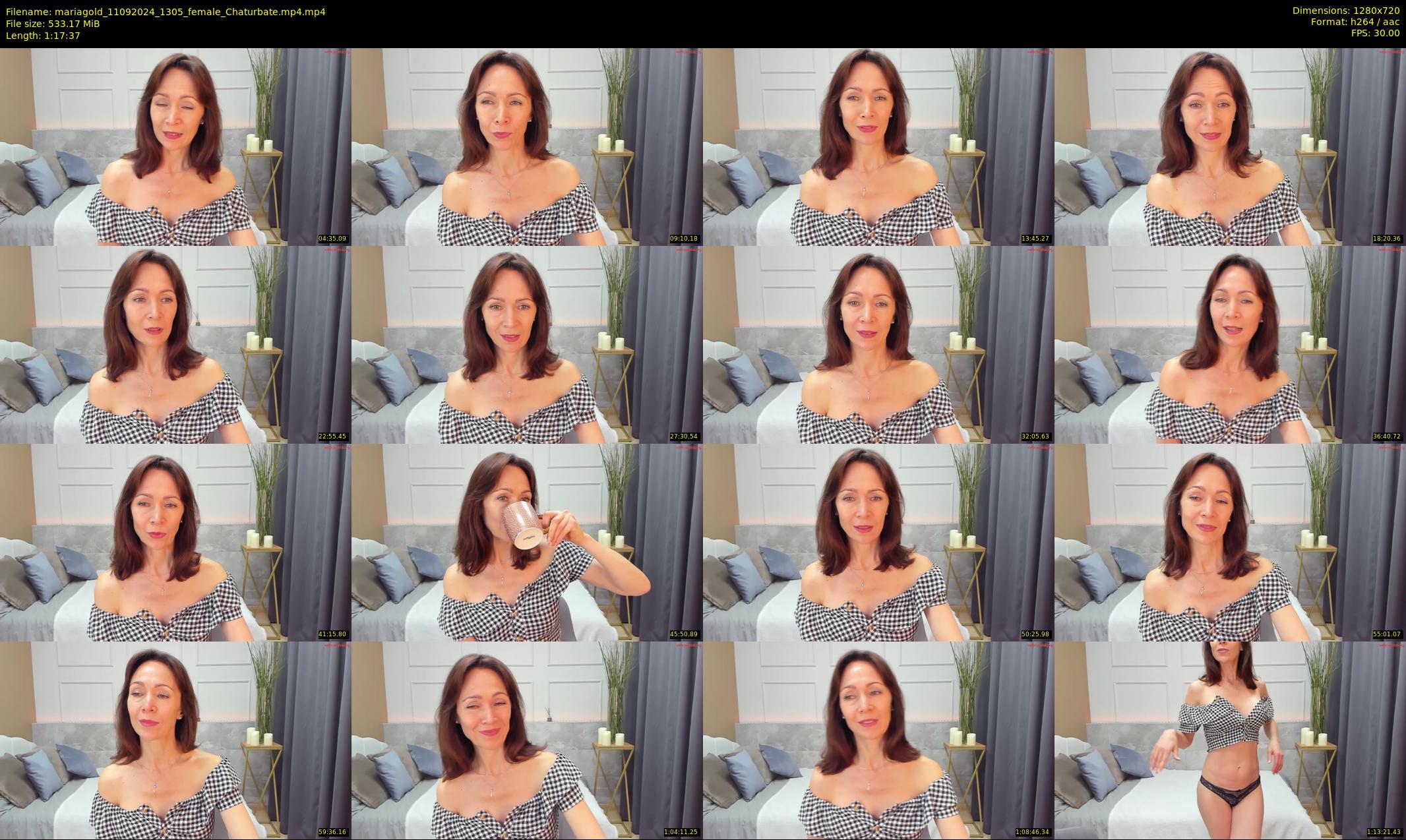 mariagold — 78 minute Chaturbate female cam show recording, 720p, Sep 11, 2024