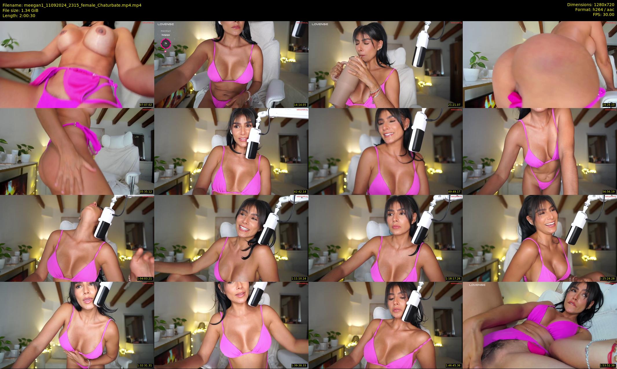 meegan1 — 121 minute Chaturbate female cam show recording, 720p, Sep 11, 2024