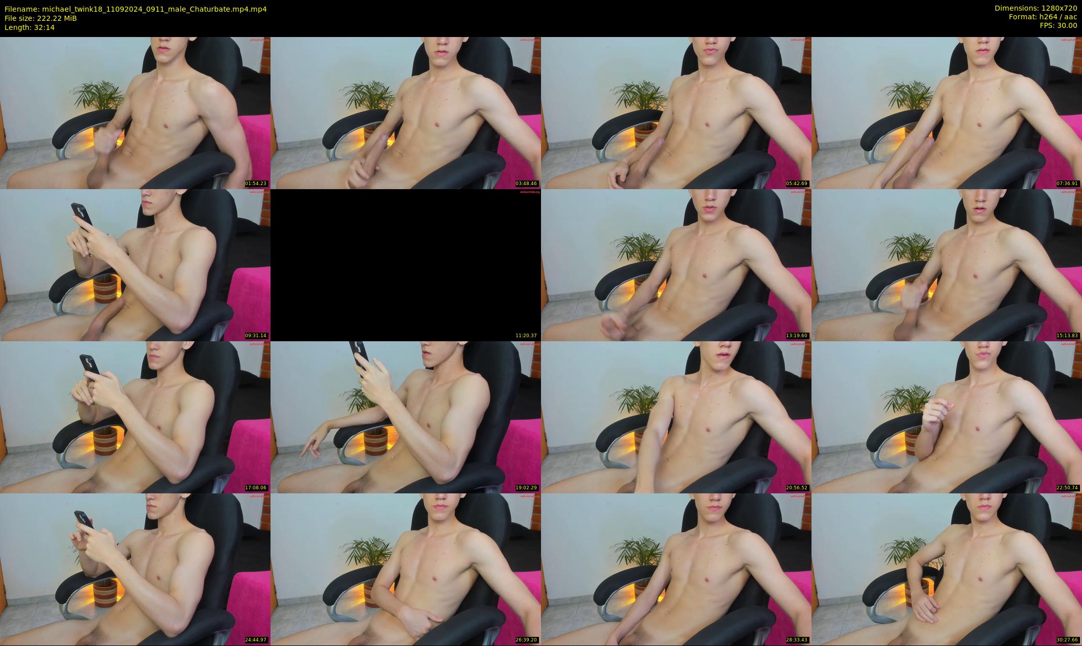 michael_twink18 — 33 minute Chaturbate male cam show recording, 720p, Sep 11, 2024