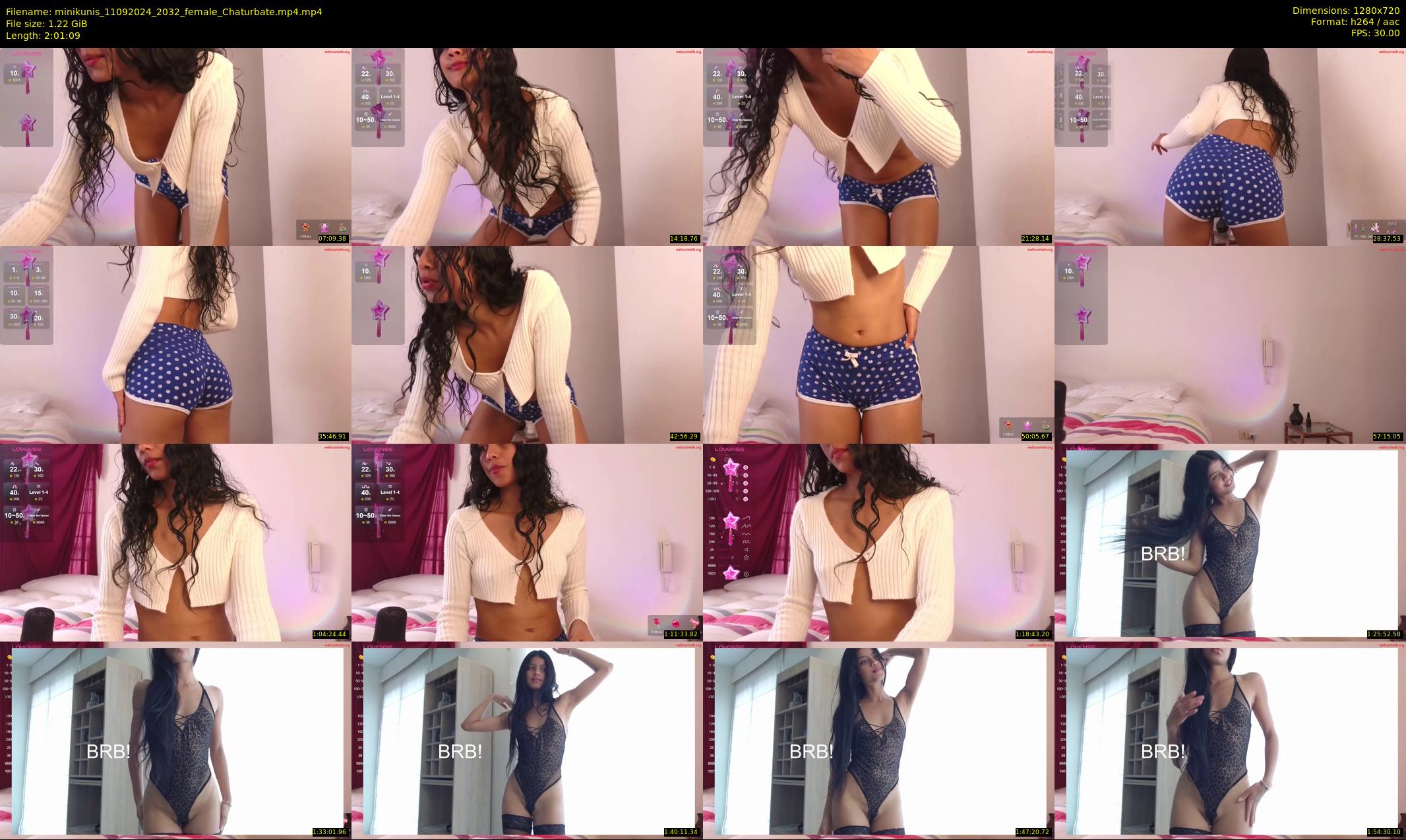 minikunis — 122 minute Chaturbate couple cam show recording, 720p, Sep 11, 2024
