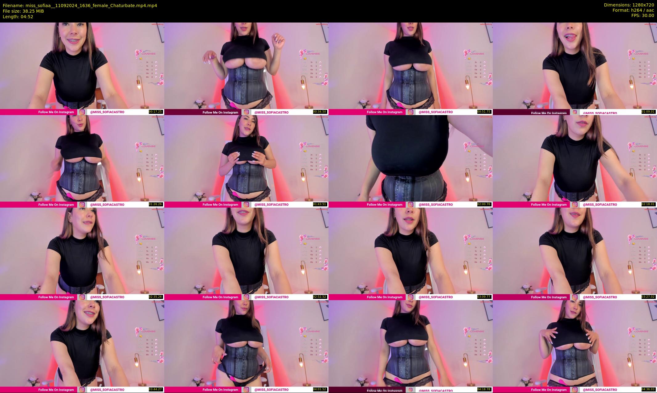 miss_sofiaa_ — 5 minute Chaturbate female cam show recording, 720p, Sep 11, 2024